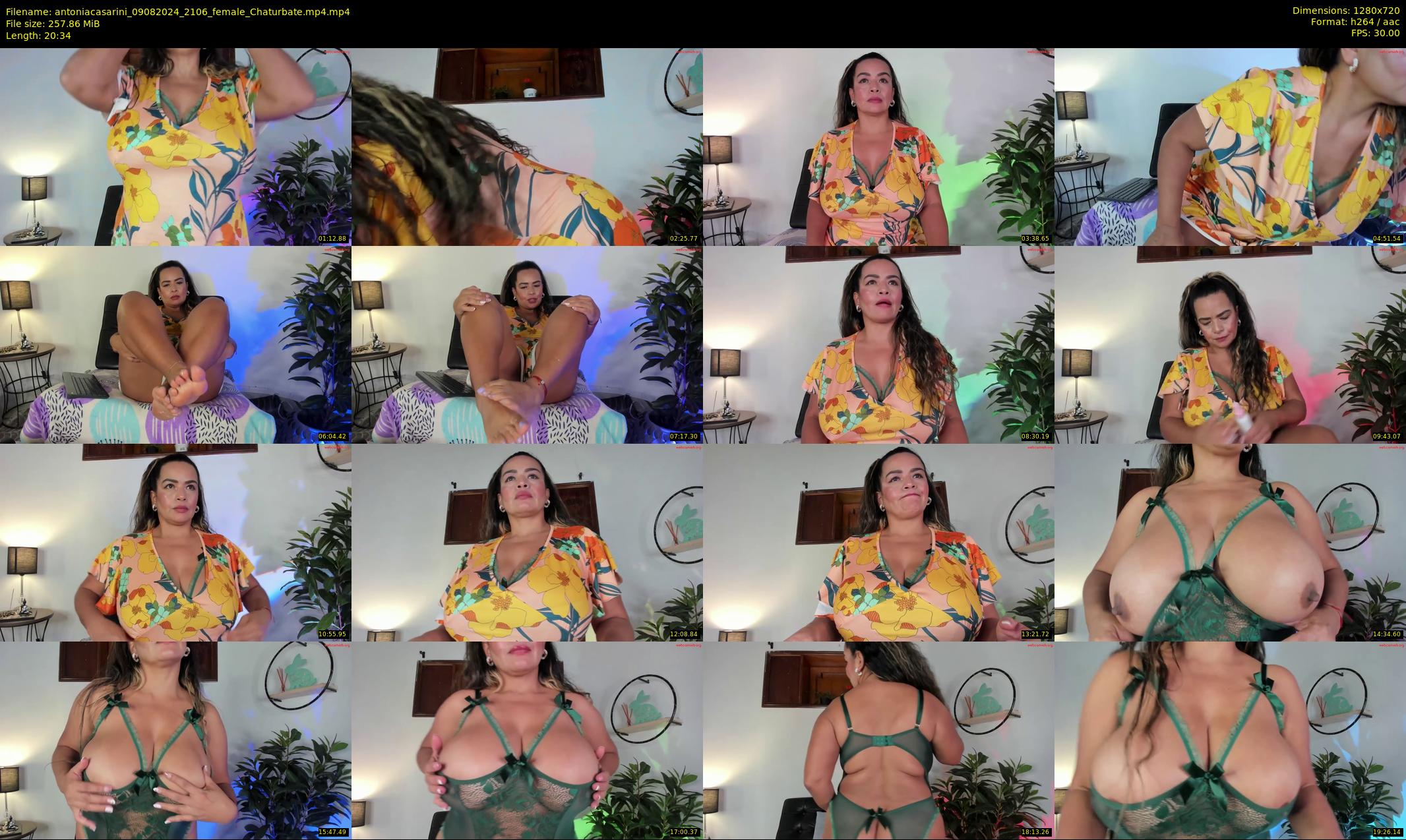 antoniacasarini — 21 minute Chaturbate female cam show recording, 720p, Aug 9, 2024