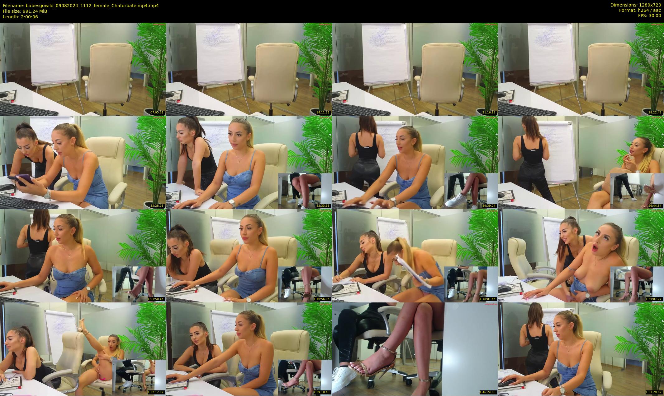 babesgowild — 121 minute Chaturbate couple cam show recording, 720p, Aug 9, 2024