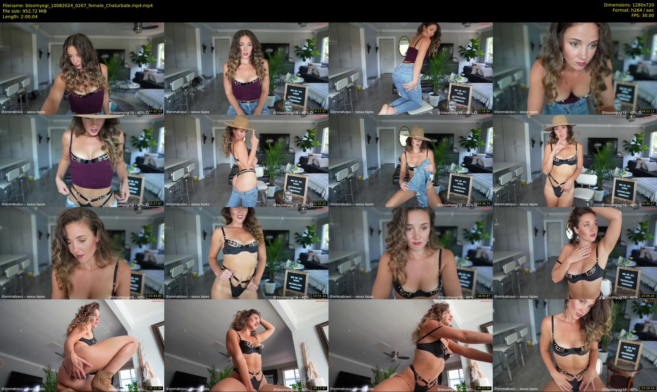 bloomyogi — 121 minute Chaturbate female cam show recording, 720p, Aug 10, 2024