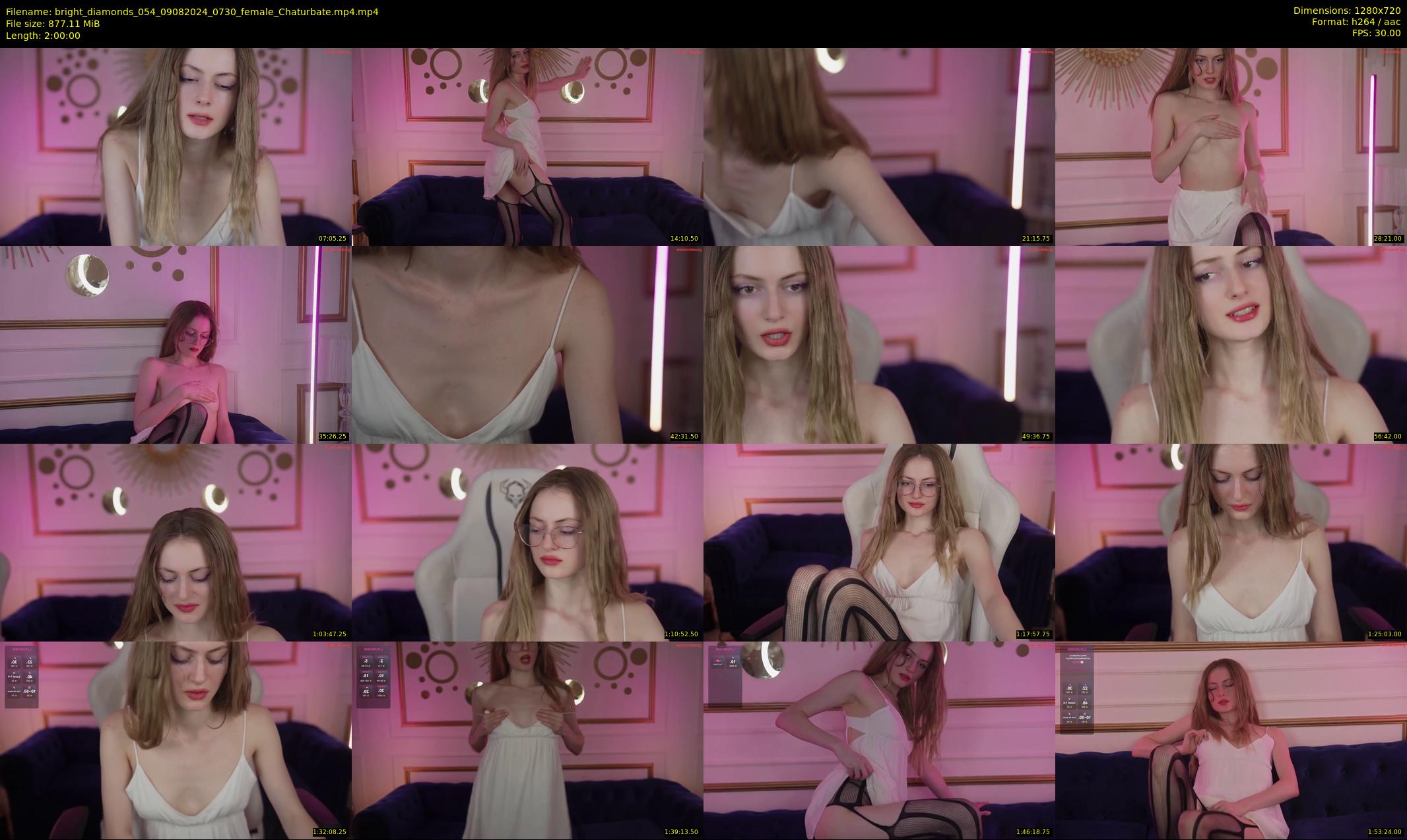 bright_diamonds_054 — 120 minute Chaturbate couple cam show recording, 720p, Aug 9, 2024