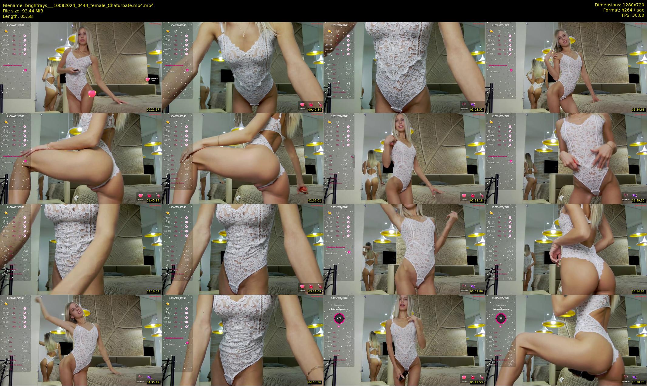 brightrays__ — 6 minute Chaturbate female cam show recording, 720p, Aug 10, 2024