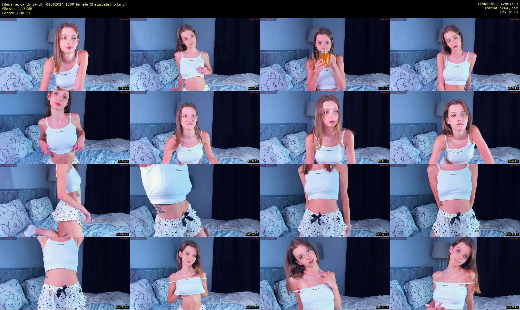 candy_sandy_ — 120 minute Chaturbate female cam show recording, 720p, Aug 9, 2024