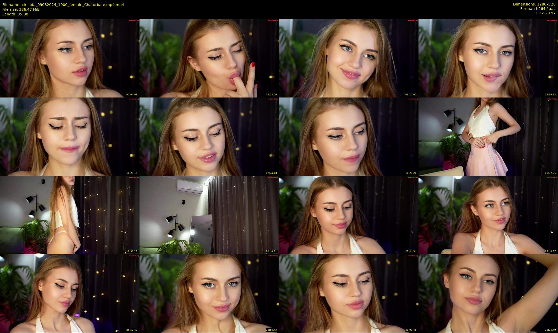 cirilada — 35 minute Chaturbate female cam show recording, 720p, Aug 9, 2024