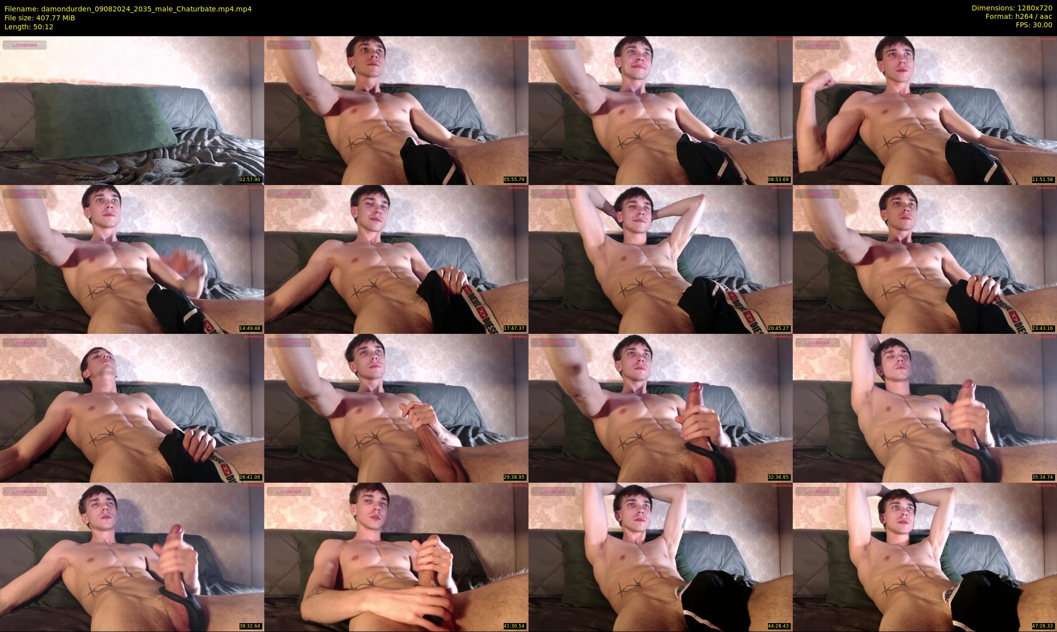 damondurden — 51 minute Chaturbate male cam show recording, 720p, Aug 9, 2024