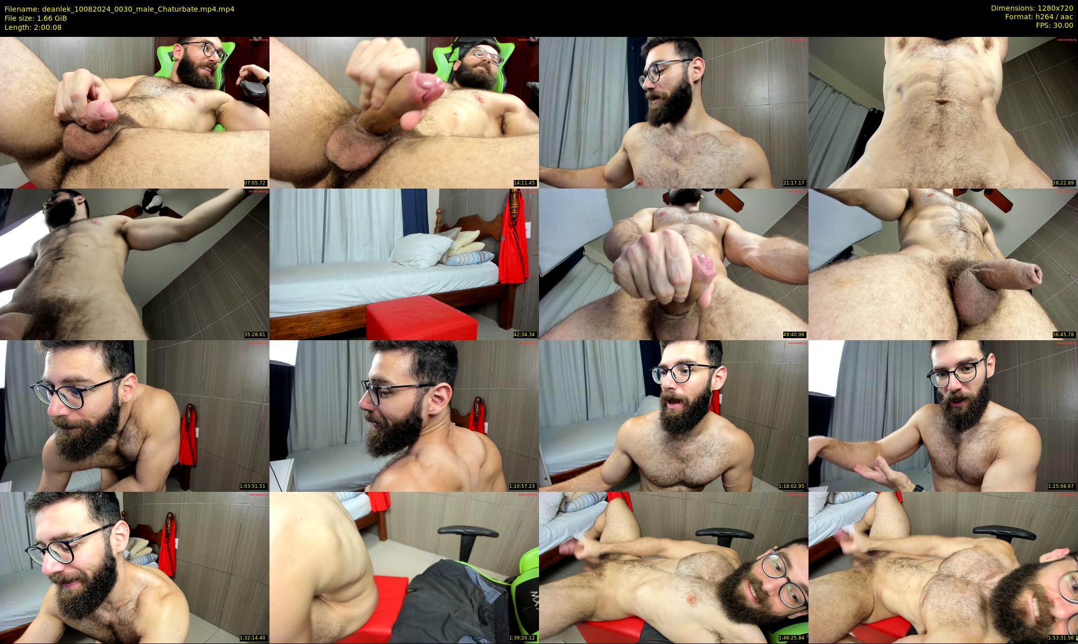 deanlek — 121 minute Chaturbate male cam show recording, 720p, Aug 10, 2024