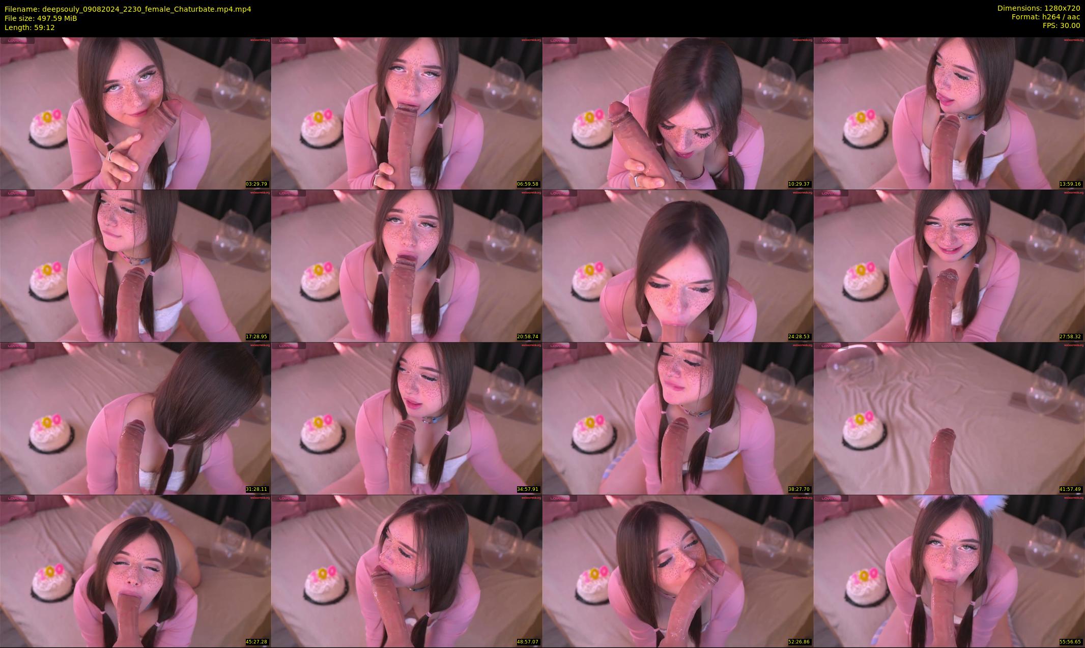 deepsouly — 60 minute Chaturbate female cam show recording, 720p, Aug 9, 2024