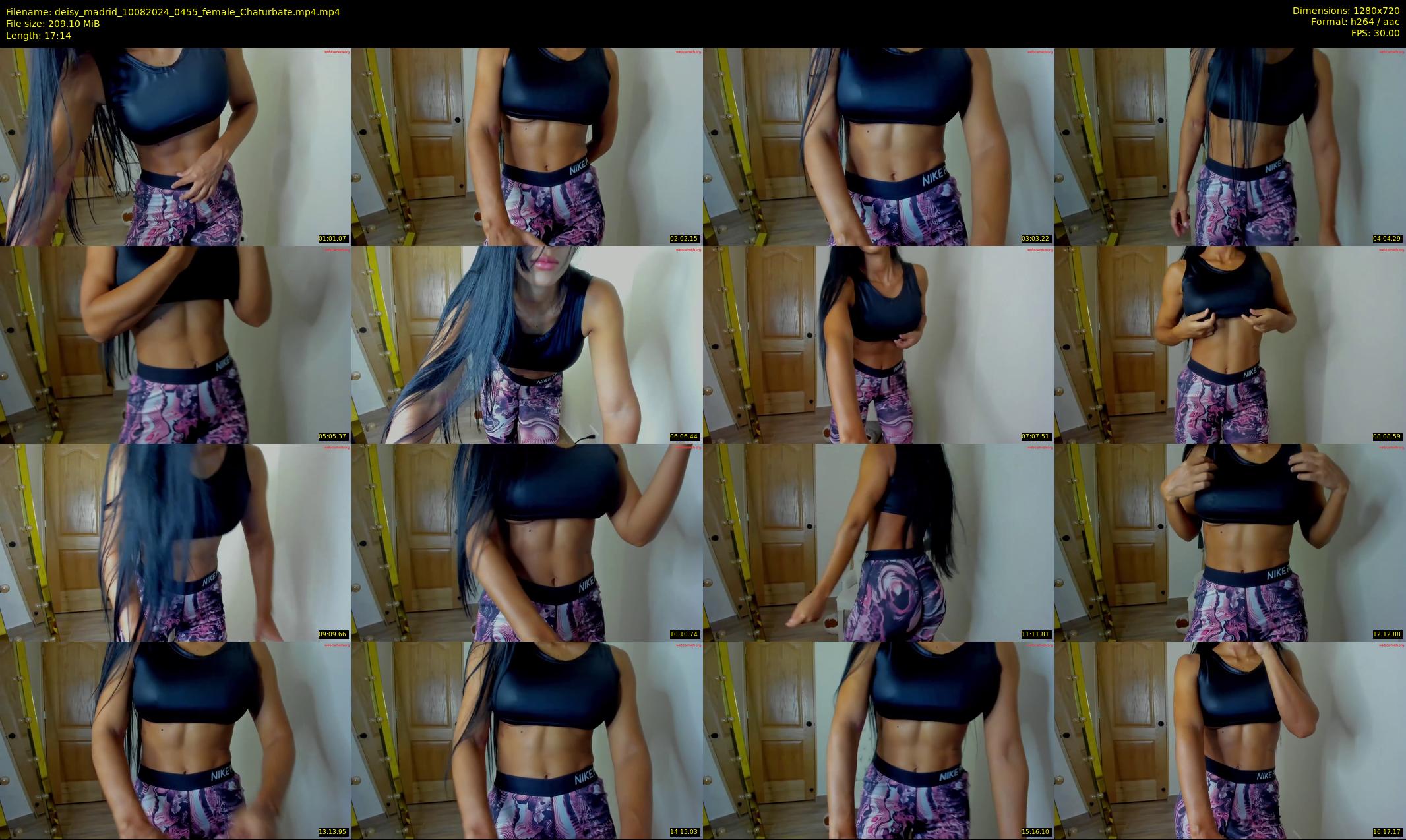 deisy_madrid — 18 minute Chaturbate female cam show recording, 720p, Aug 10, 2024