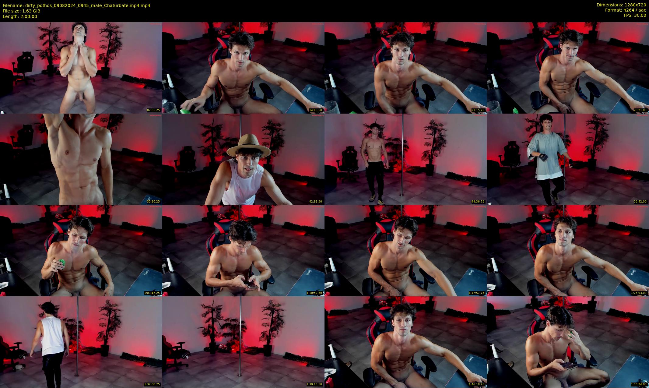 dirty_pothos — 120 minute Chaturbate male cam show recording, 720p, Aug 9, 2024