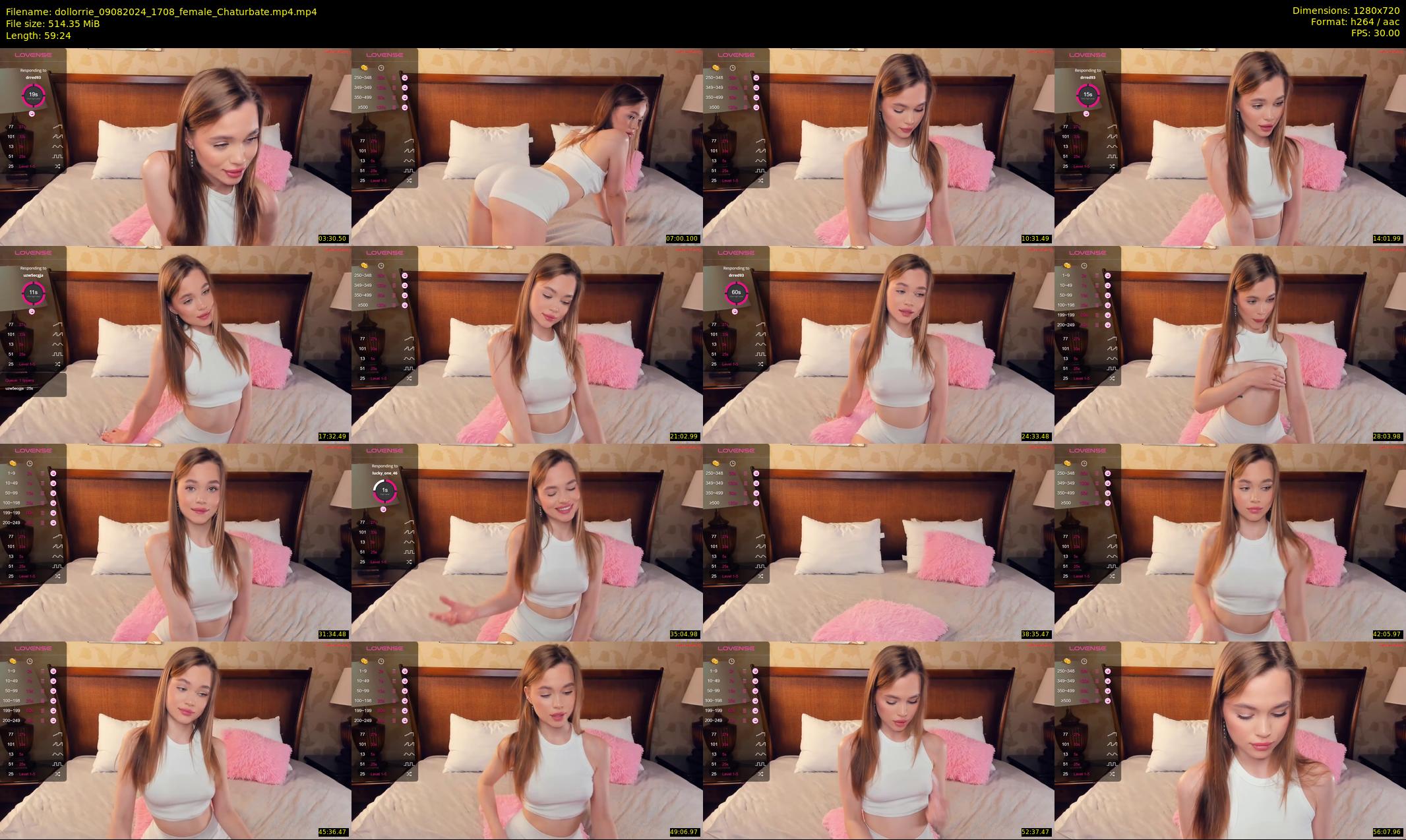 dollorrie — 60 minute Chaturbate couple cam show recording, 720p, Aug 9, 2024