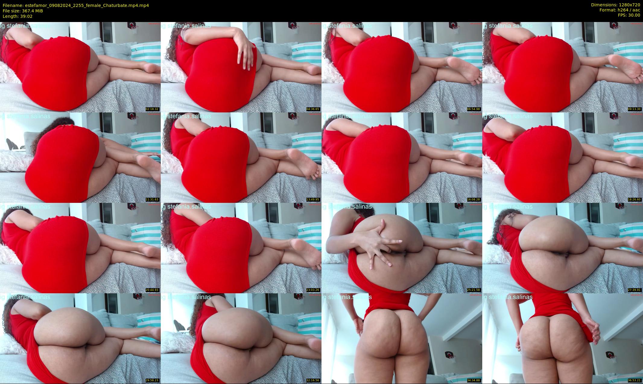 estefamor — 40 minute Chaturbate female cam show recording, 720p, Aug 9, 2024