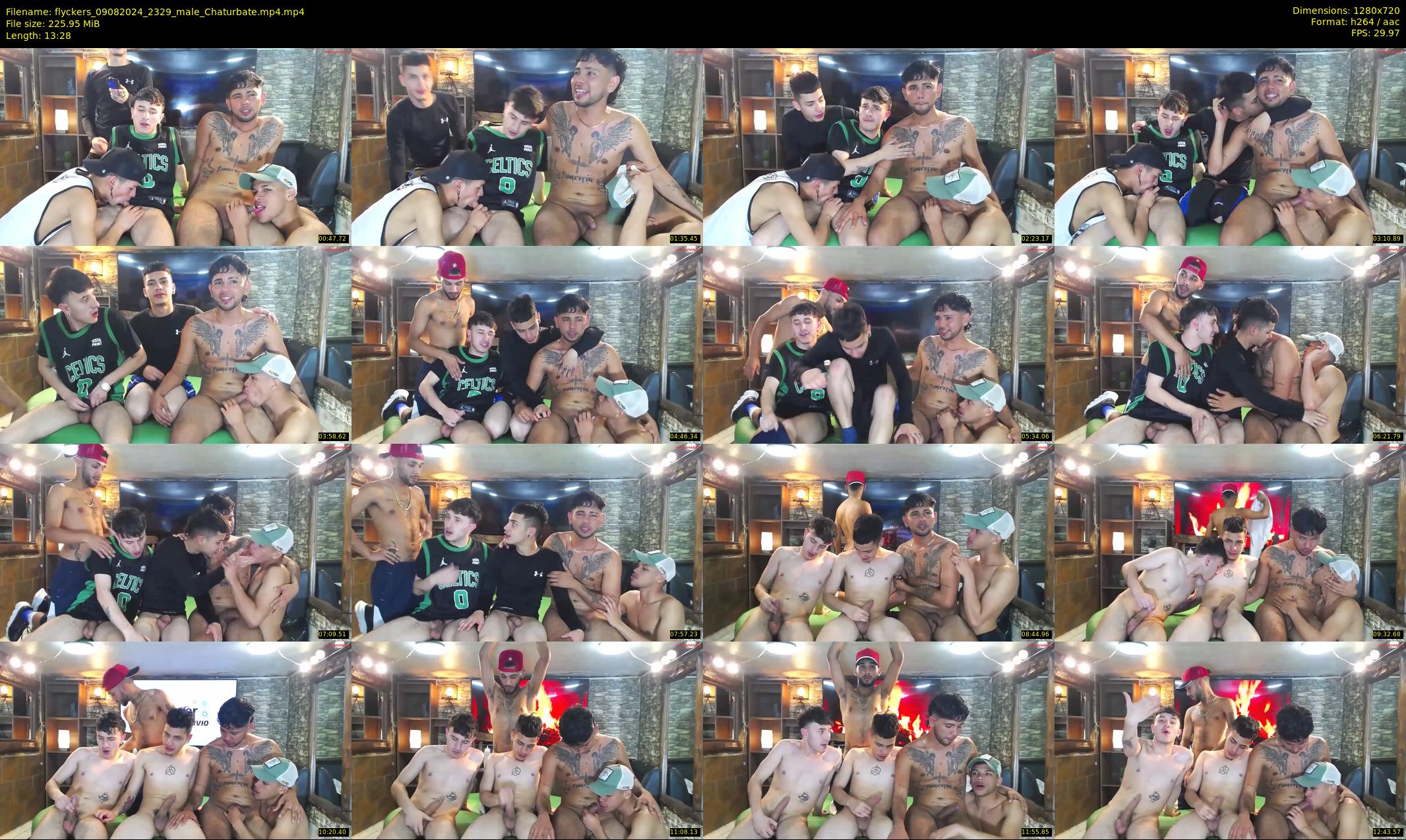 flyckers — 14 minute Chaturbate male cam show recording, 720p, Aug 9, 2024