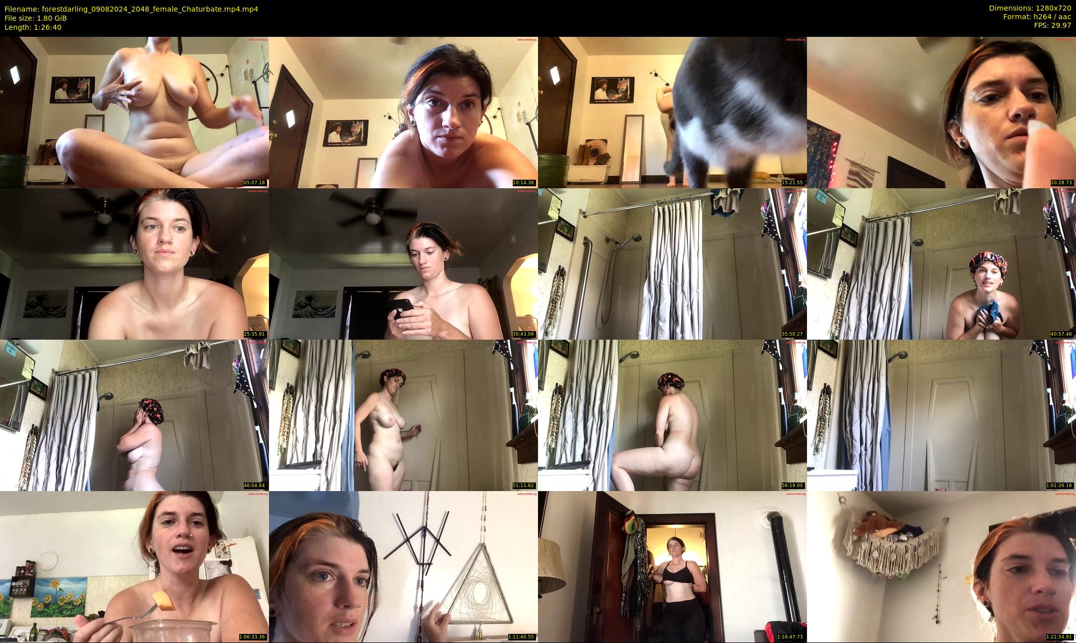 forestdarling — 87 minute Chaturbate female cam show recording, 720p, Aug 9, 2024