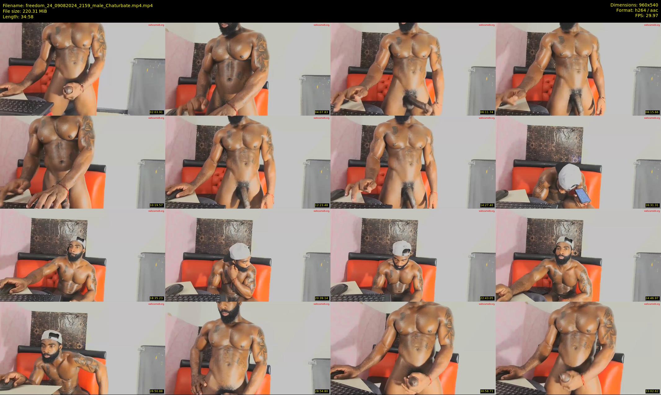 freedom_24 — 35 minute Chaturbate male cam show recording, 480p, Aug 9, 2024