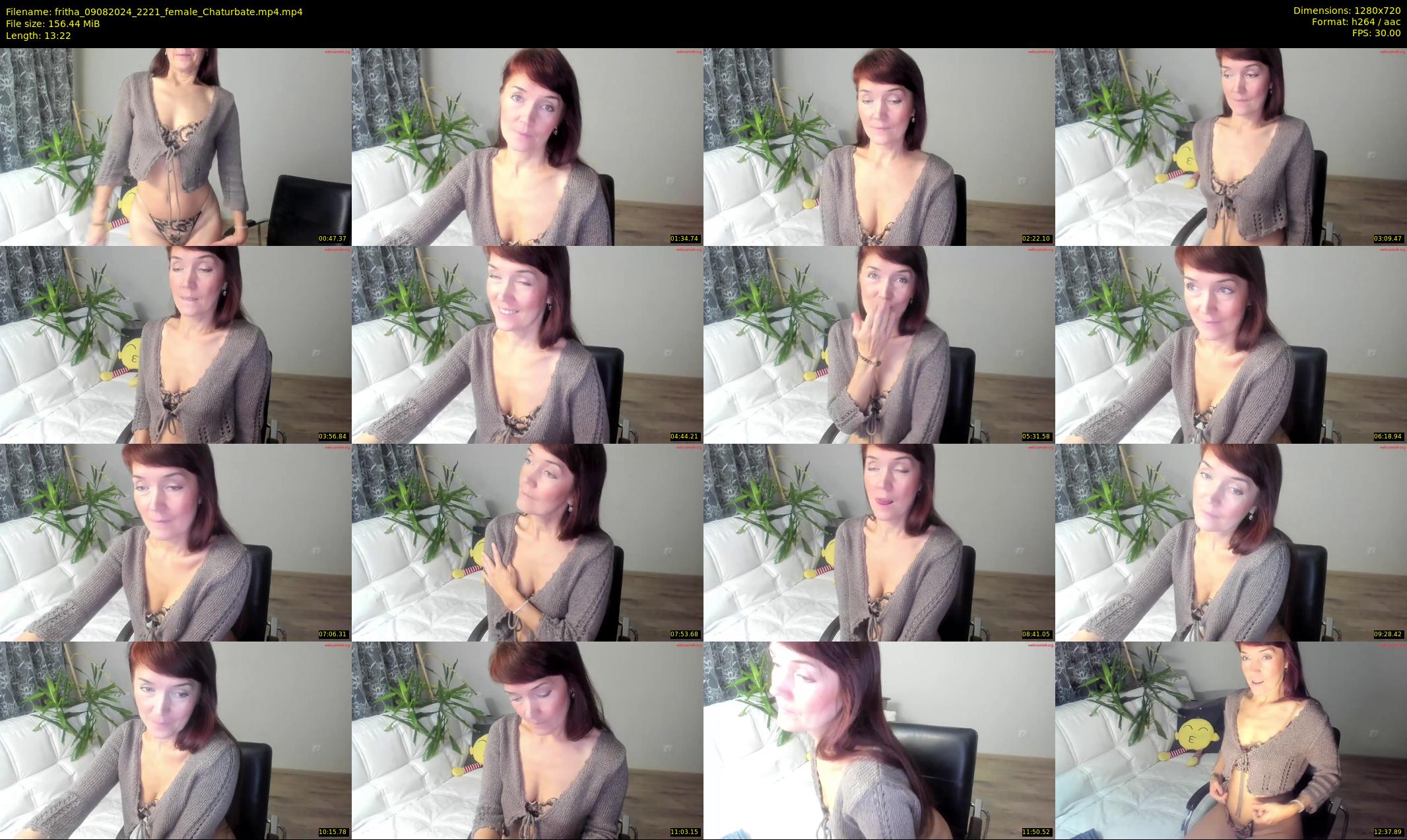 fritha — 14 minute Chaturbate female cam show recording, 720p, Aug 9, 2024