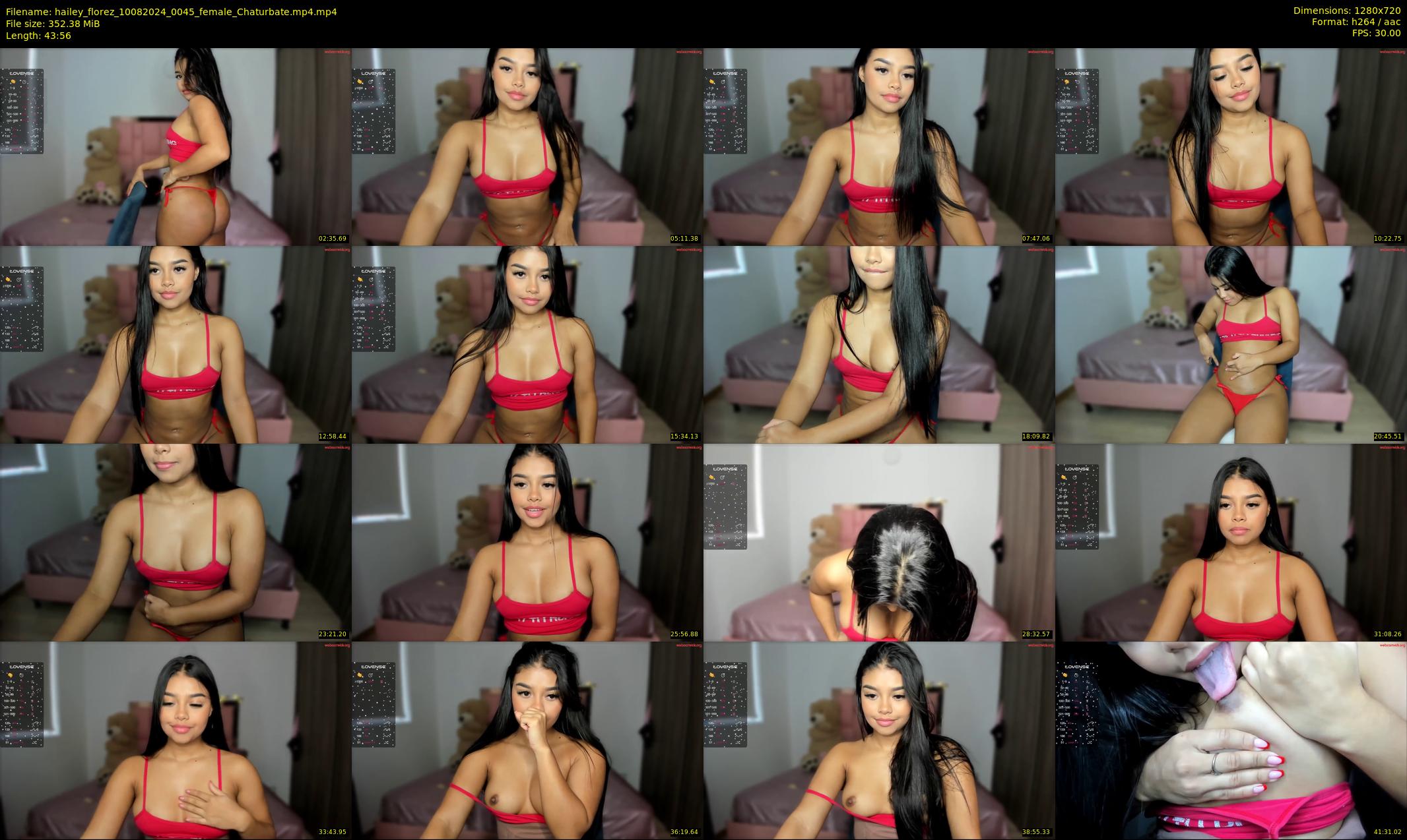hailey_florez — 44 minute Chaturbate female cam show recording, 720p, Aug 10, 2024