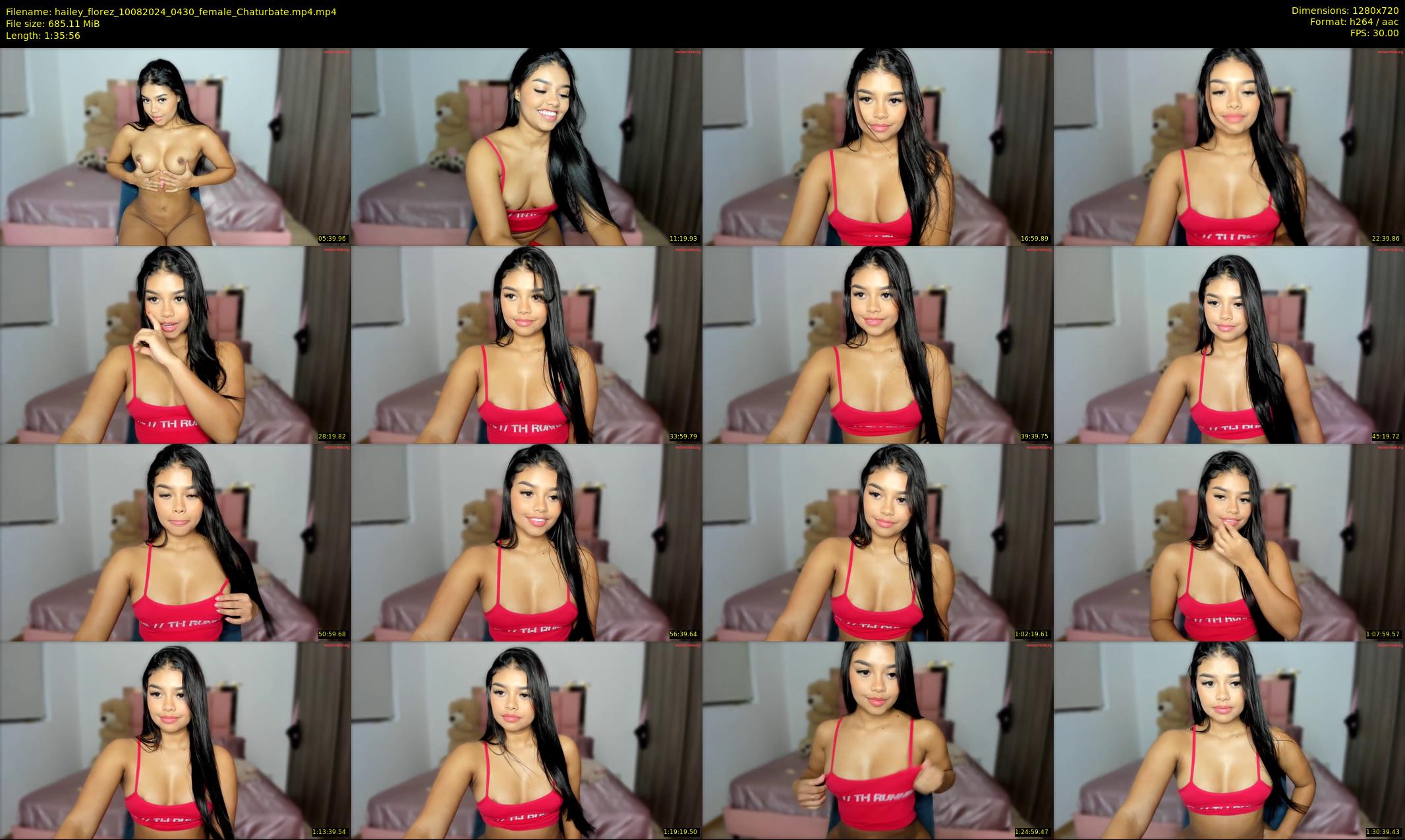 hailey_florez — 96 minute Chaturbate female cam show recording, 720p, Aug 10, 2024