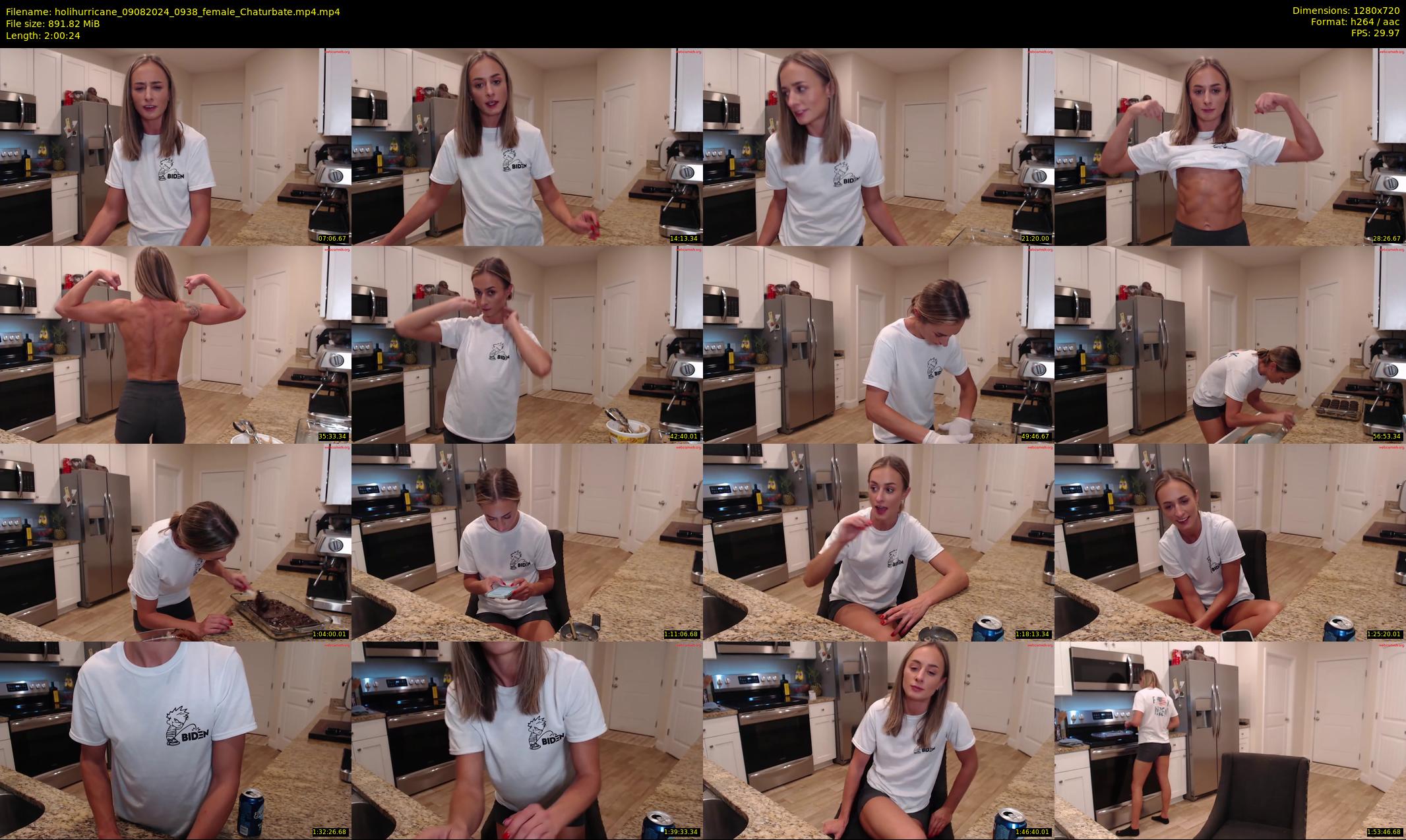 holihurricane — 121 minute Chaturbate female cam show recording, 720p, Aug 9, 2024