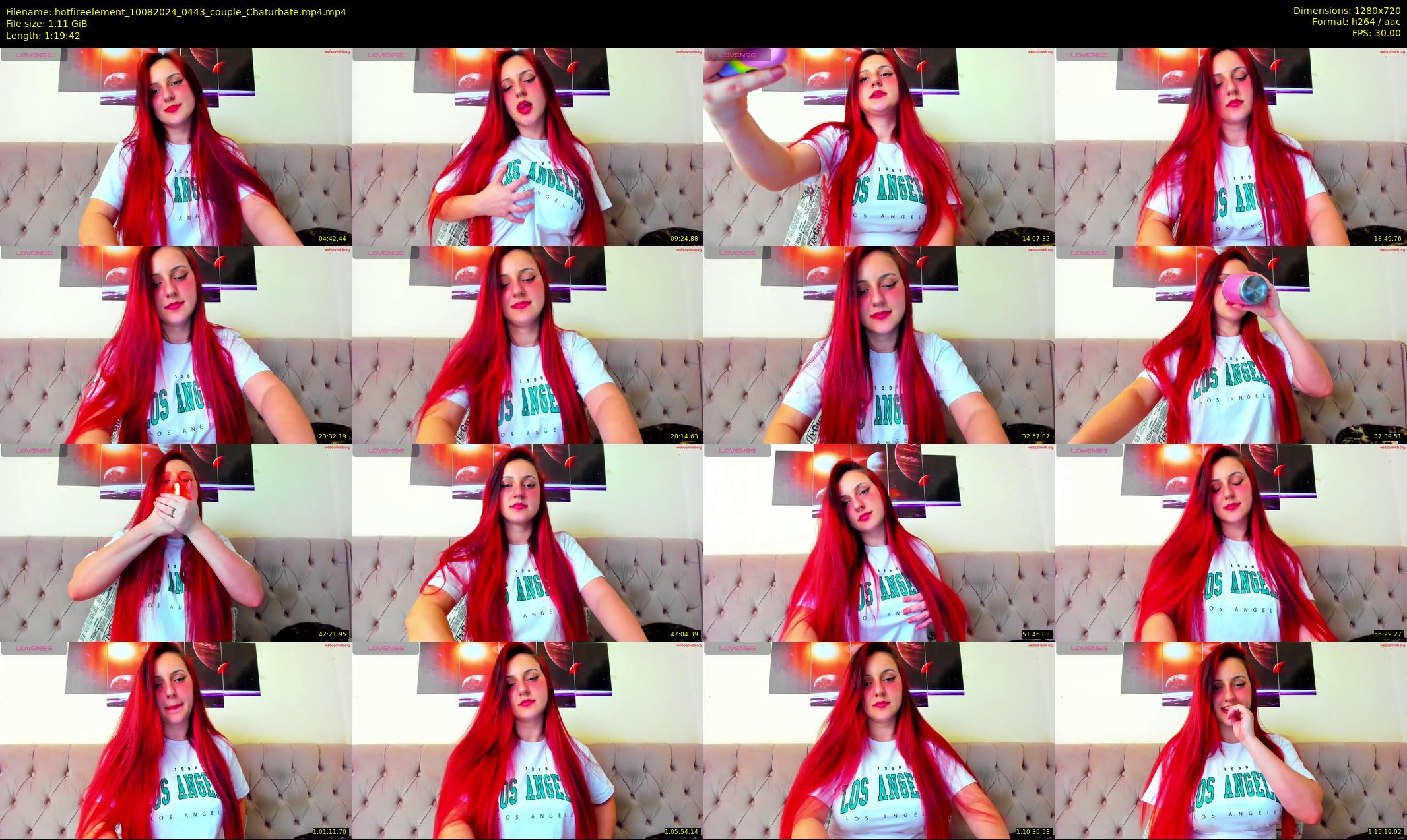 hotfireelement — 80 minute Chaturbate couple cam show recording, 720p, Aug 10, 2024