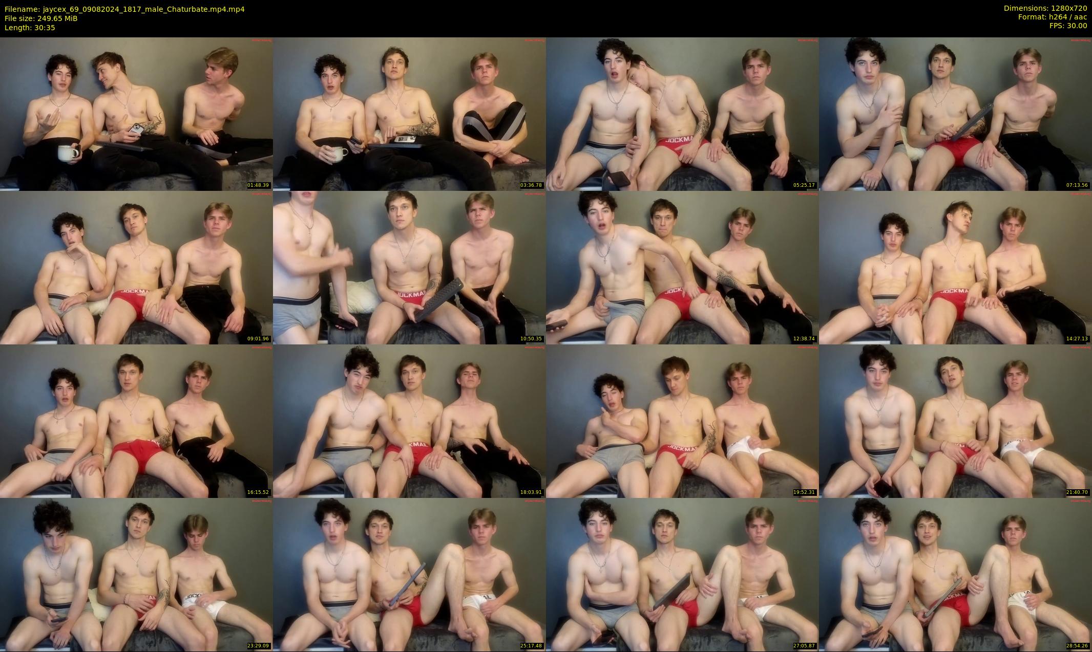 jaycex_69 — 31 minute Chaturbate male cam show recording, 720p, Aug 9, 2024