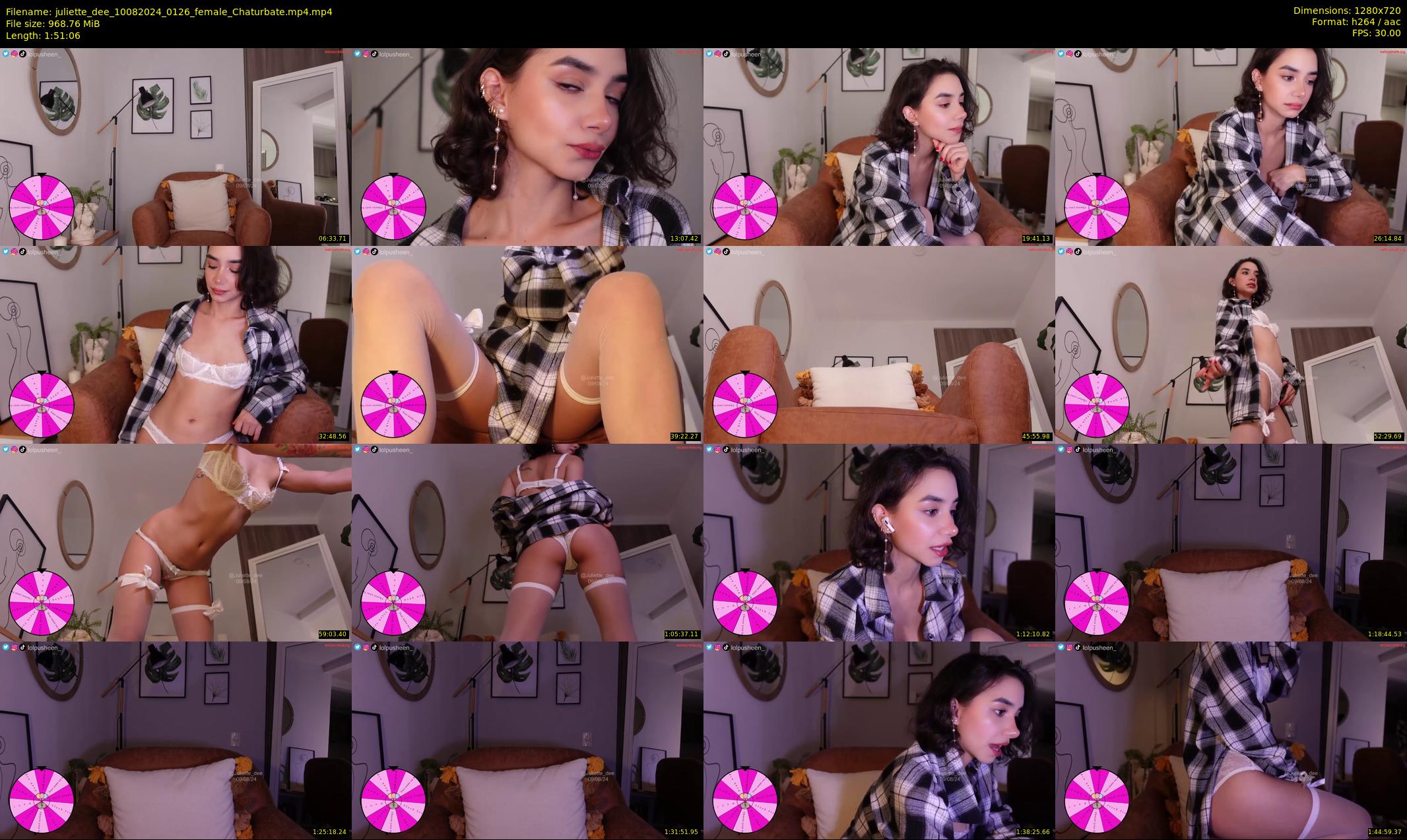 juliette_dee — 112 minute Chaturbate female cam show recording, 720p, Aug 10, 2024