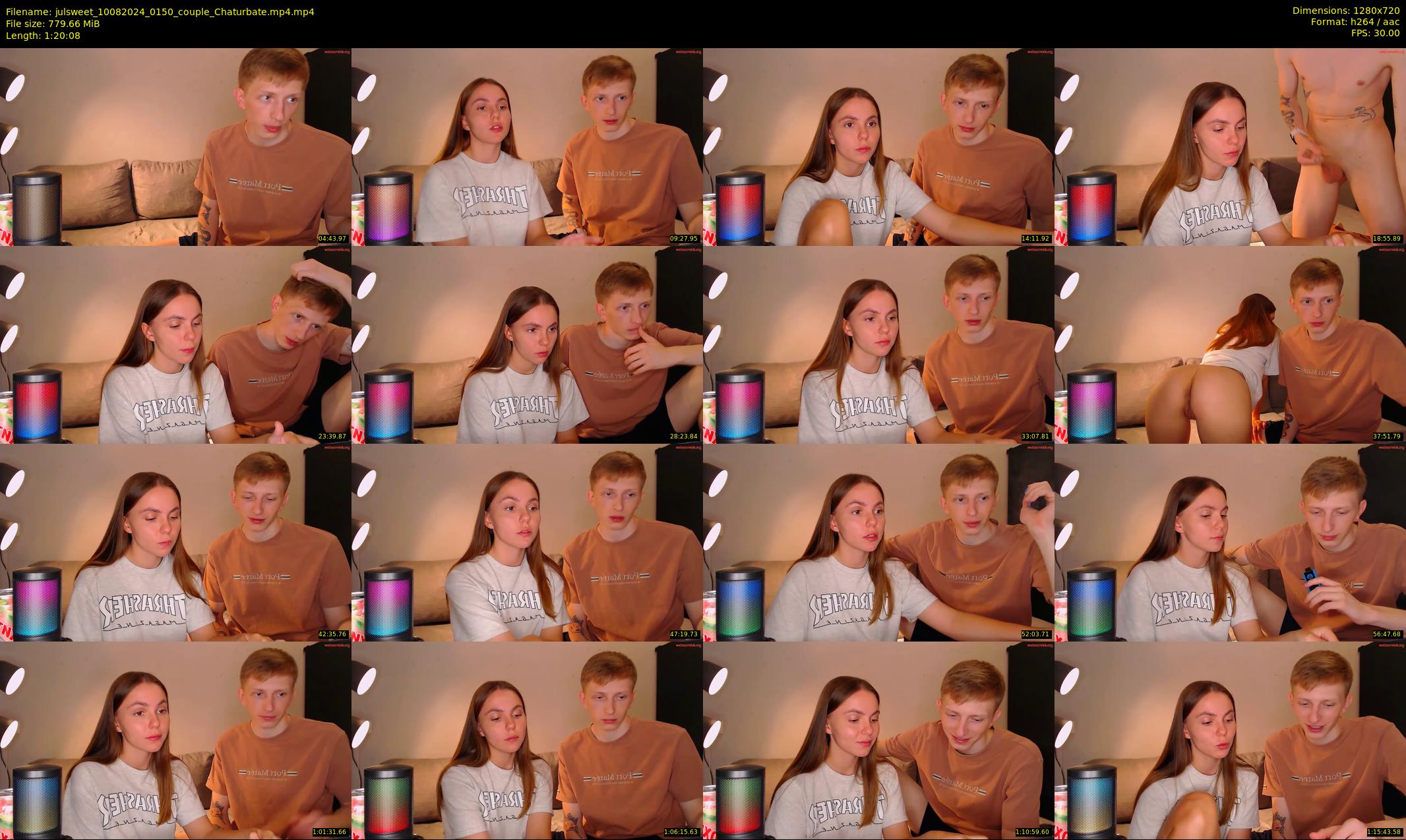 julsweet — 81 minute Chaturbate male cam show recording, 720p, Aug 10, 2024