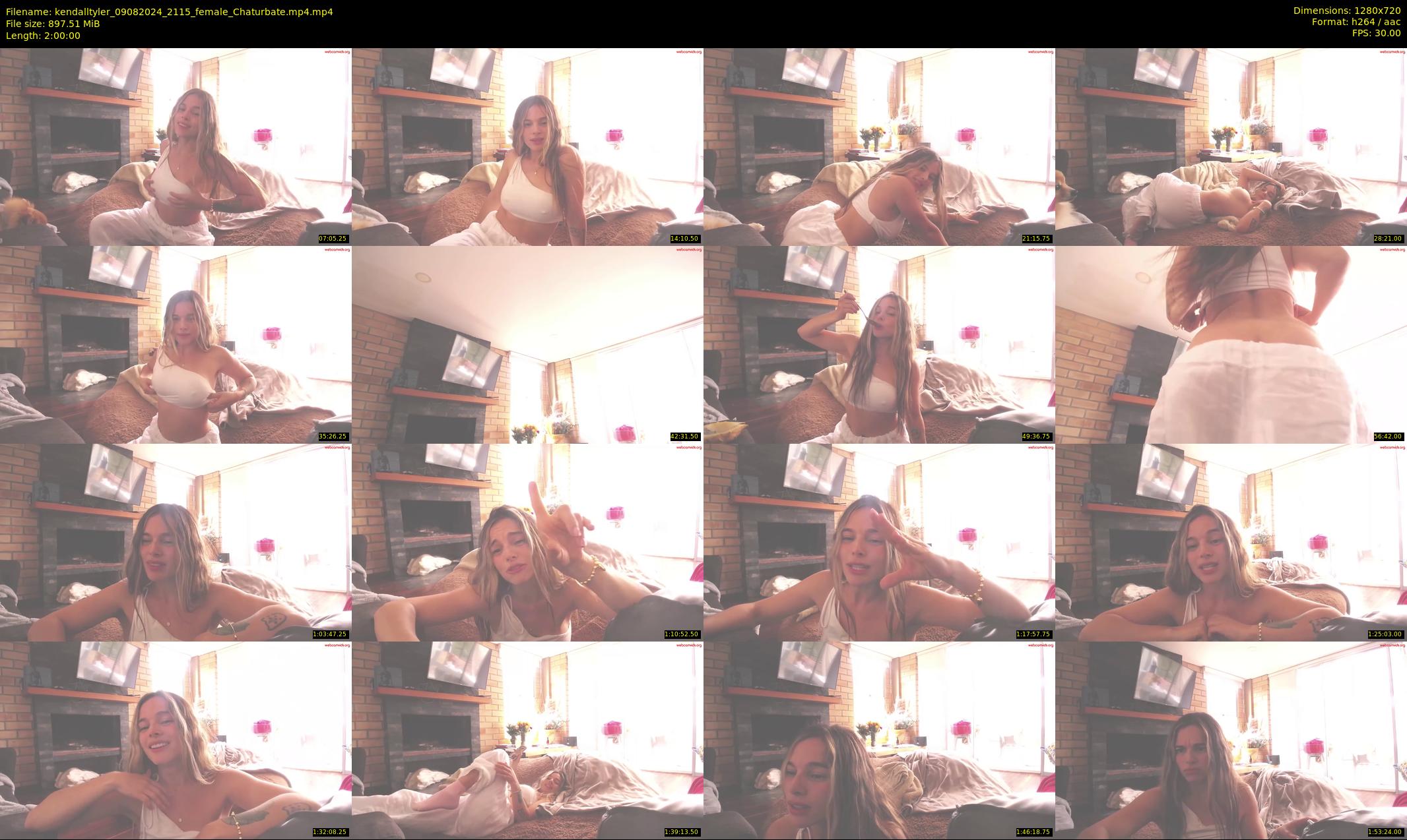 kendalltyler — 120 minute Chaturbate female cam show recording, 720p, Aug 9, 2024
