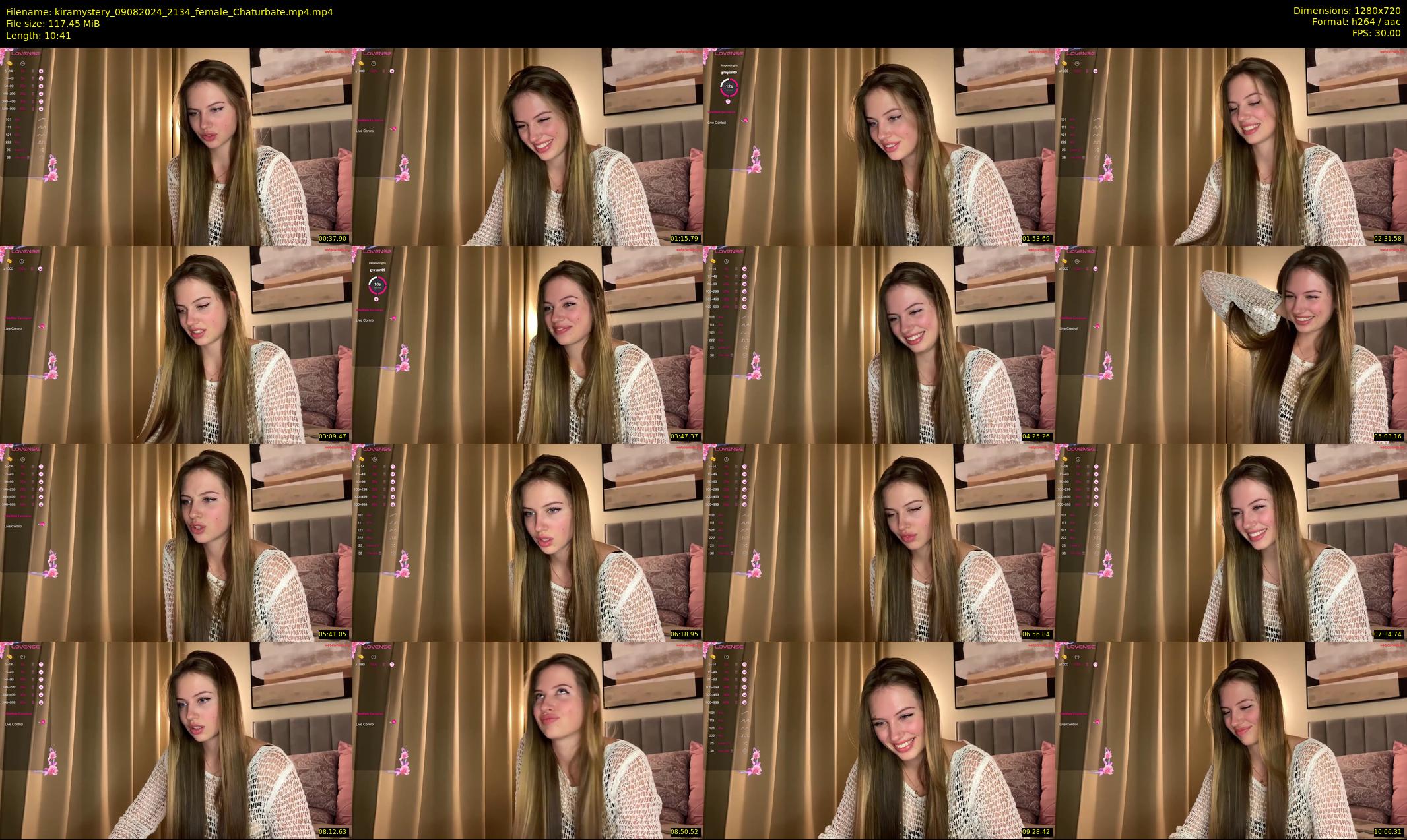 kiramystery — 11 minute Chaturbate female cam show recording, 720p, Aug 9, 2024