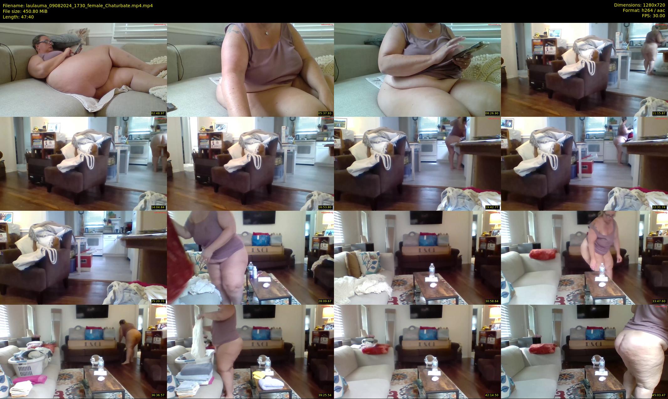laulauma — 48 minute Chaturbate female cam show recording, 720p, Aug 9, 2024