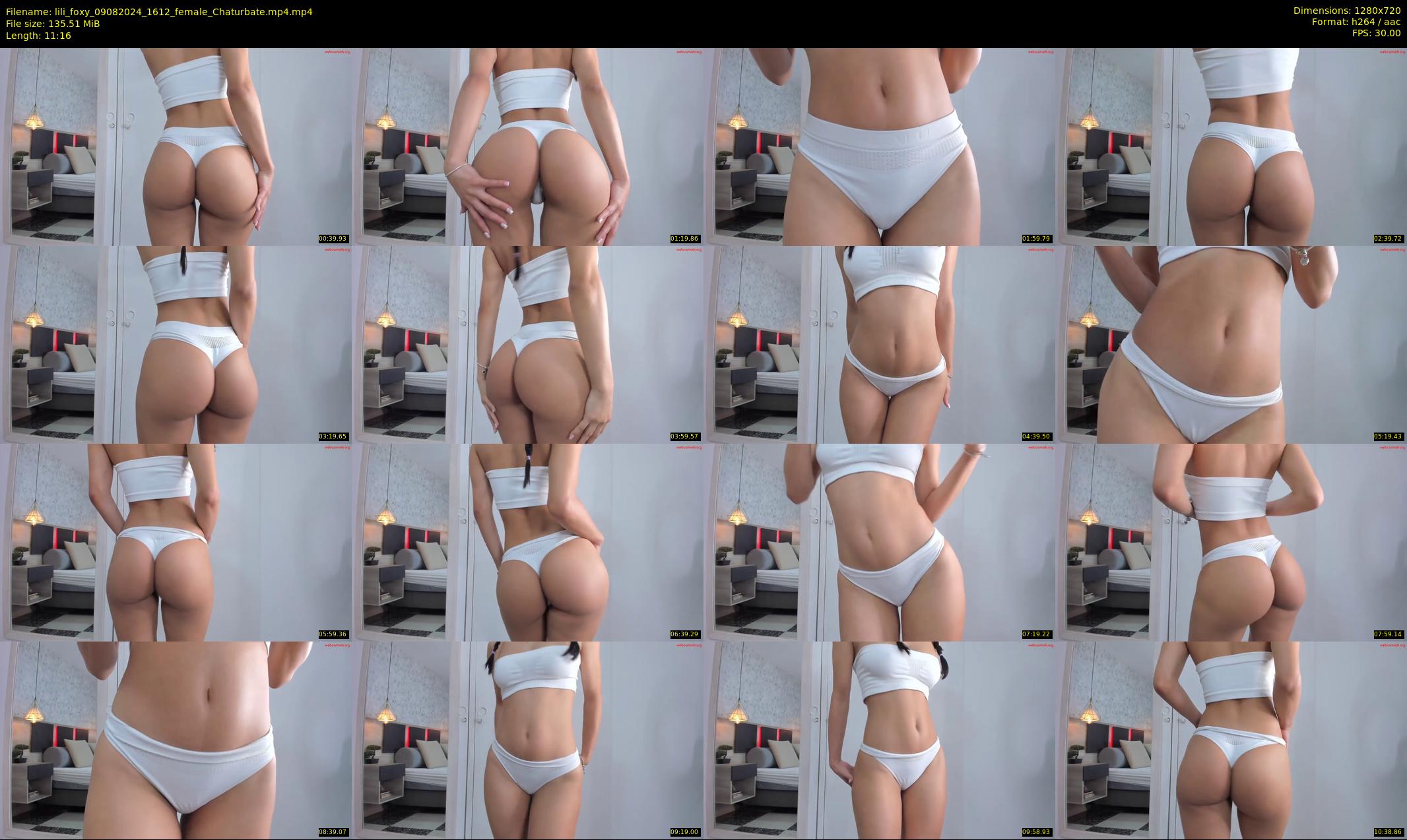 lili_foxy — 12 minute Chaturbate female cam show recording, 720p, Aug 9, 2024