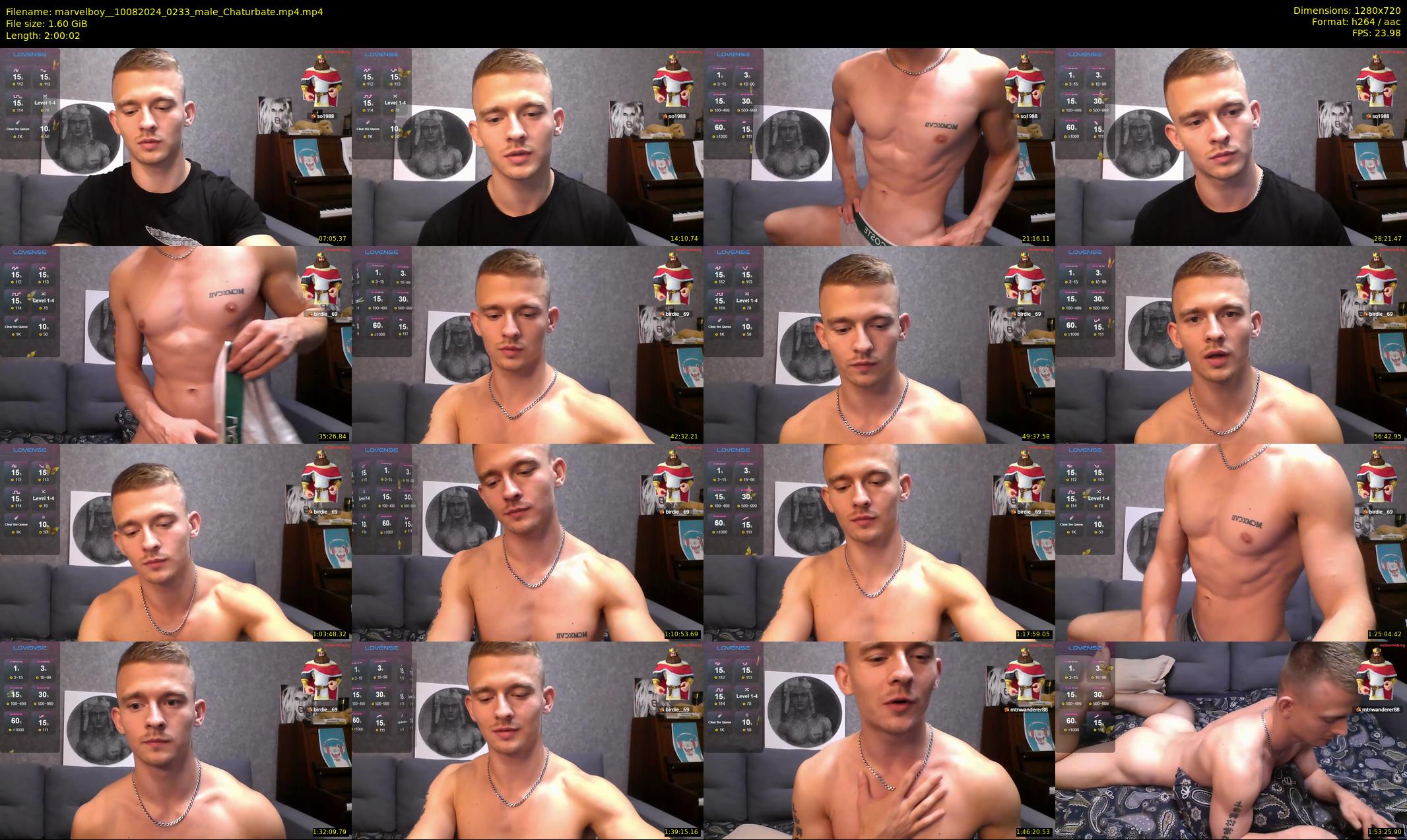 marvelboy_ — 121 minute Chaturbate male cam show recording, 720p, Aug 10, 2024