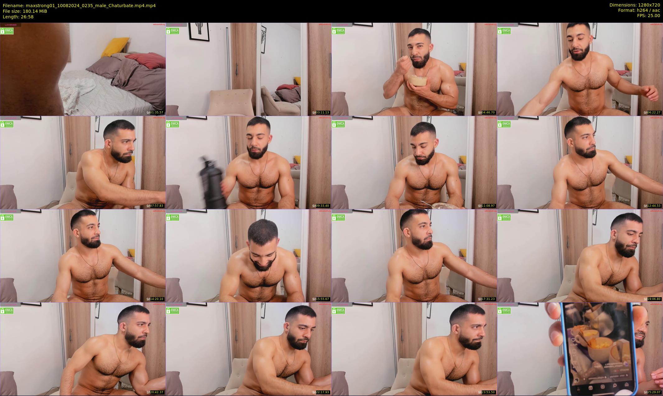 maxstrong01 — 27 minute Chaturbate male cam show recording, 720p, Aug 10, 2024