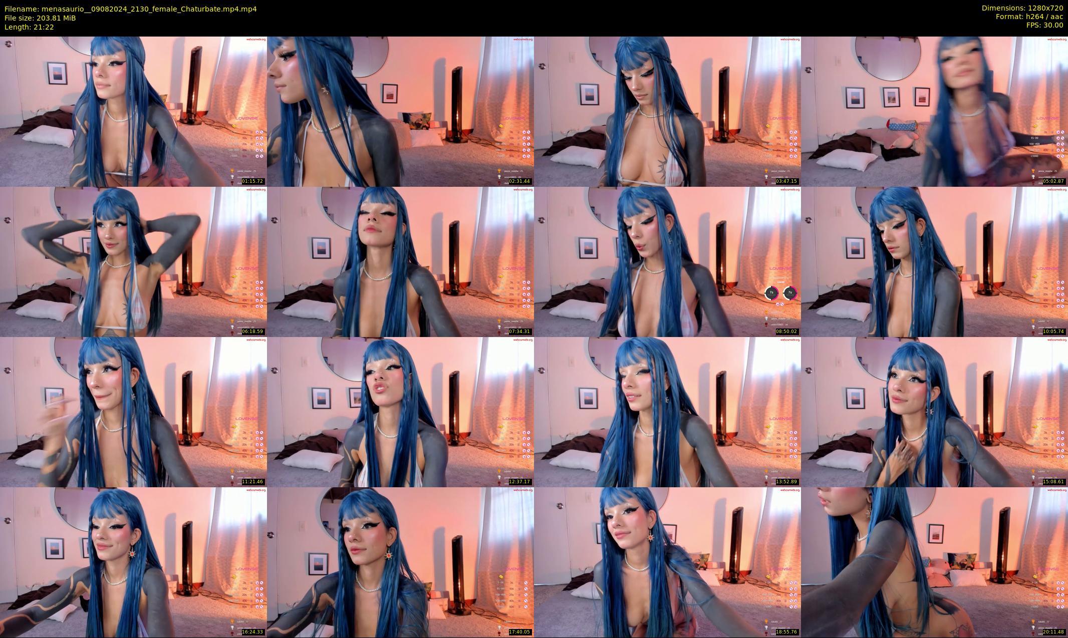 menasaurio_ — 22 minute Chaturbate female cam show recording, 720p, Aug 9, 2024