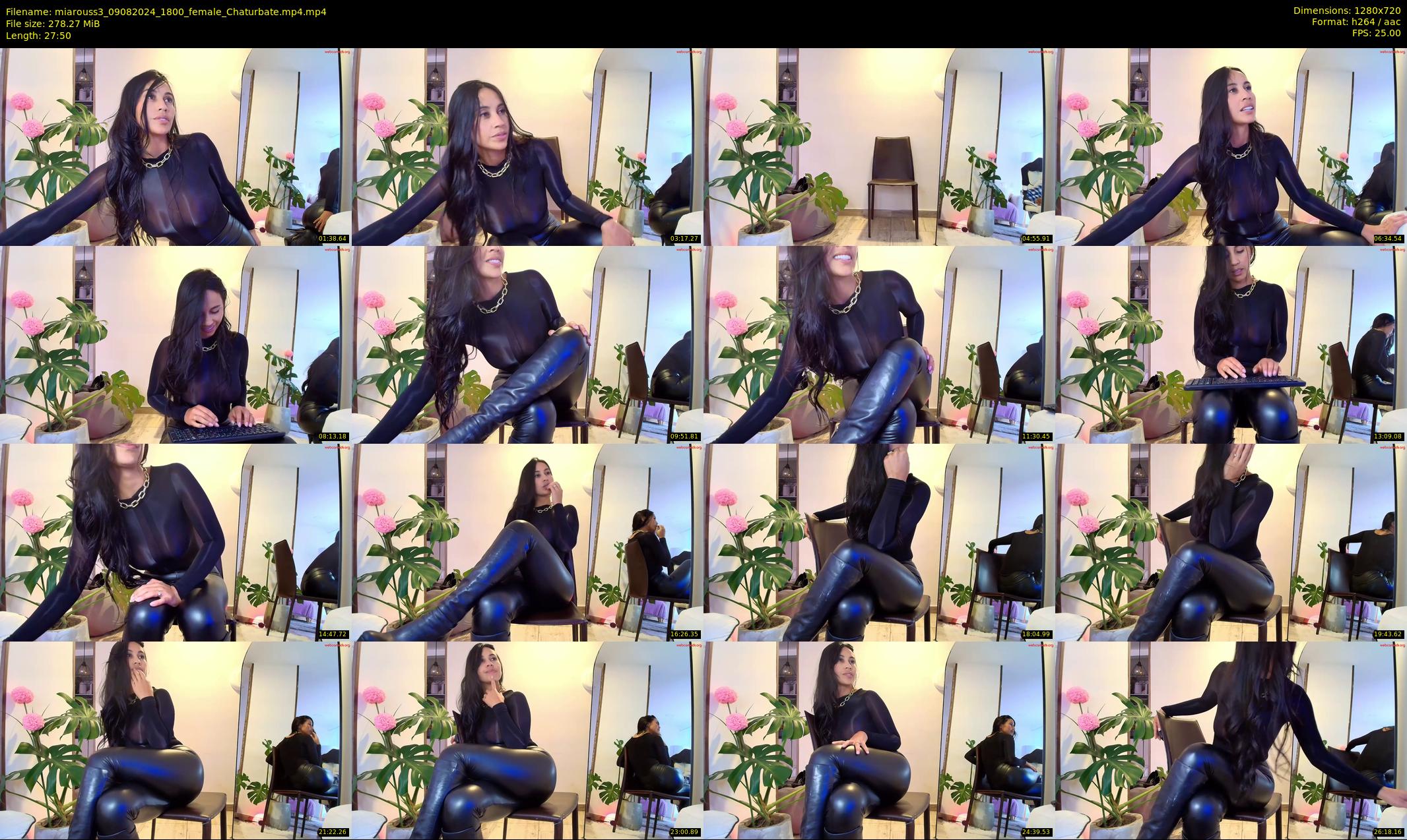 miarouss3 — 28 minute Chaturbate female cam show recording, 720p, Aug 9, 2024