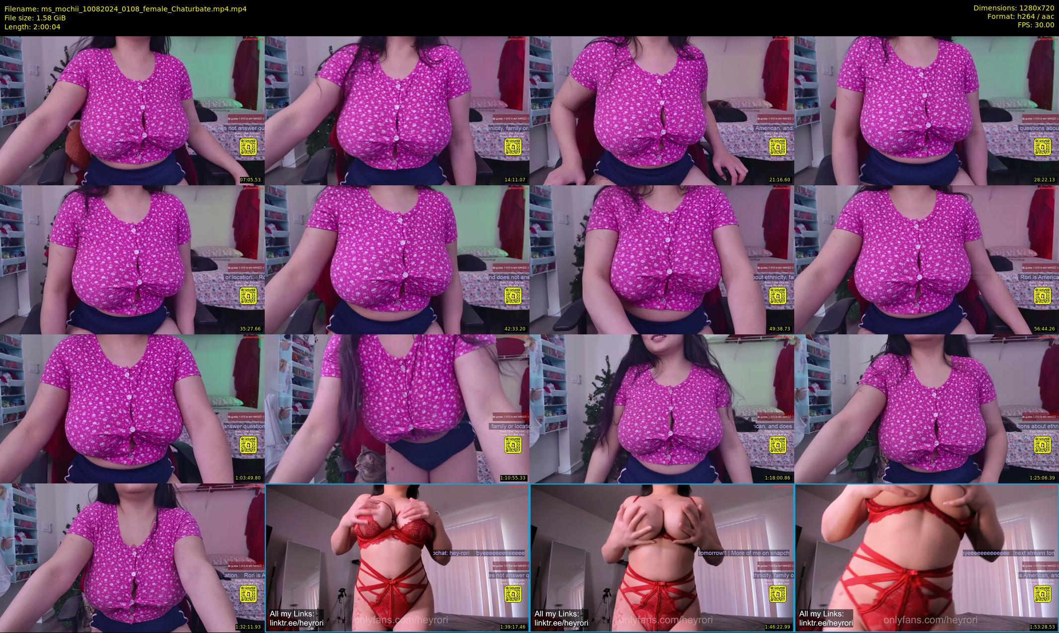 ms_mochii — 121 minute Chaturbate female cam show recording, 720p, Aug 10, 2024