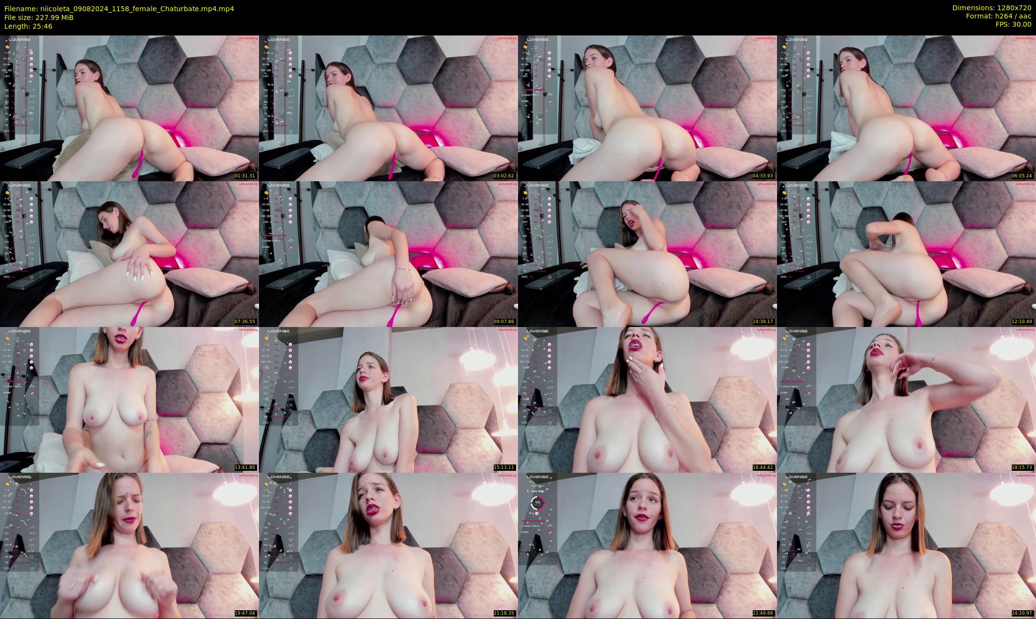 niicoleta — 26 minute Chaturbate female cam show recording, 720p, Aug 9, 2024
