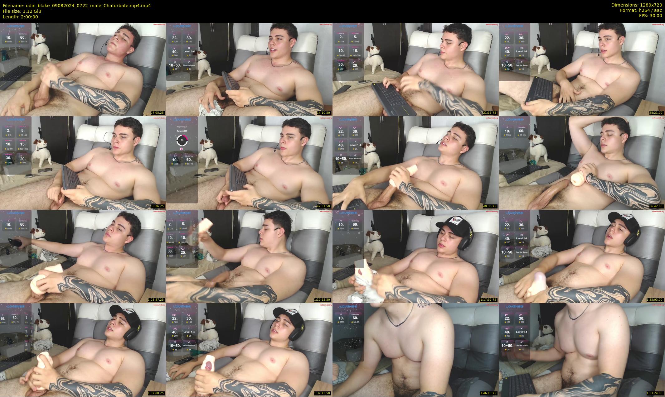 odin_blake — 120 minute Chaturbate male cam show recording, 720p, Aug 9, 2024
