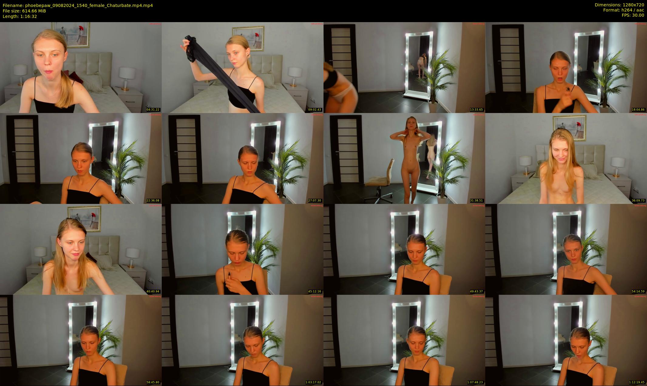 phoebepaw — 77 minute Chaturbate female cam show recording, 720p, Aug 9, 2024