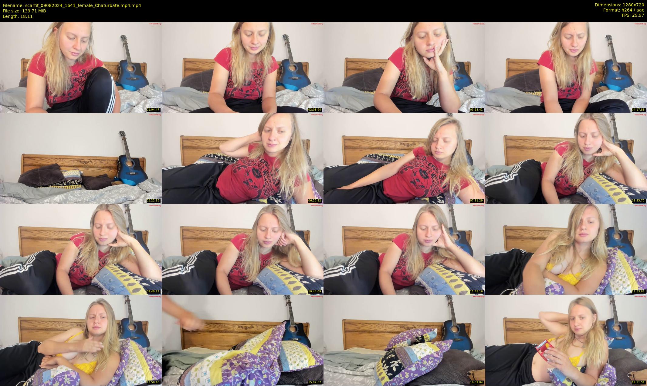 scartit — 19 minute Chaturbate female cam show recording, 720p, Aug 9, 2024