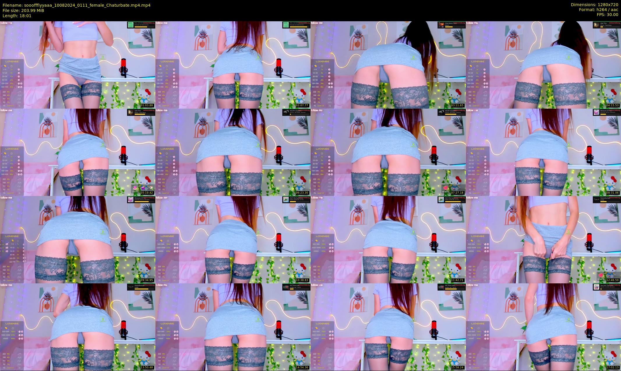 sooofffiyyaaa — 19 minute Chaturbate female cam show recording, 720p, Aug 10, 2024