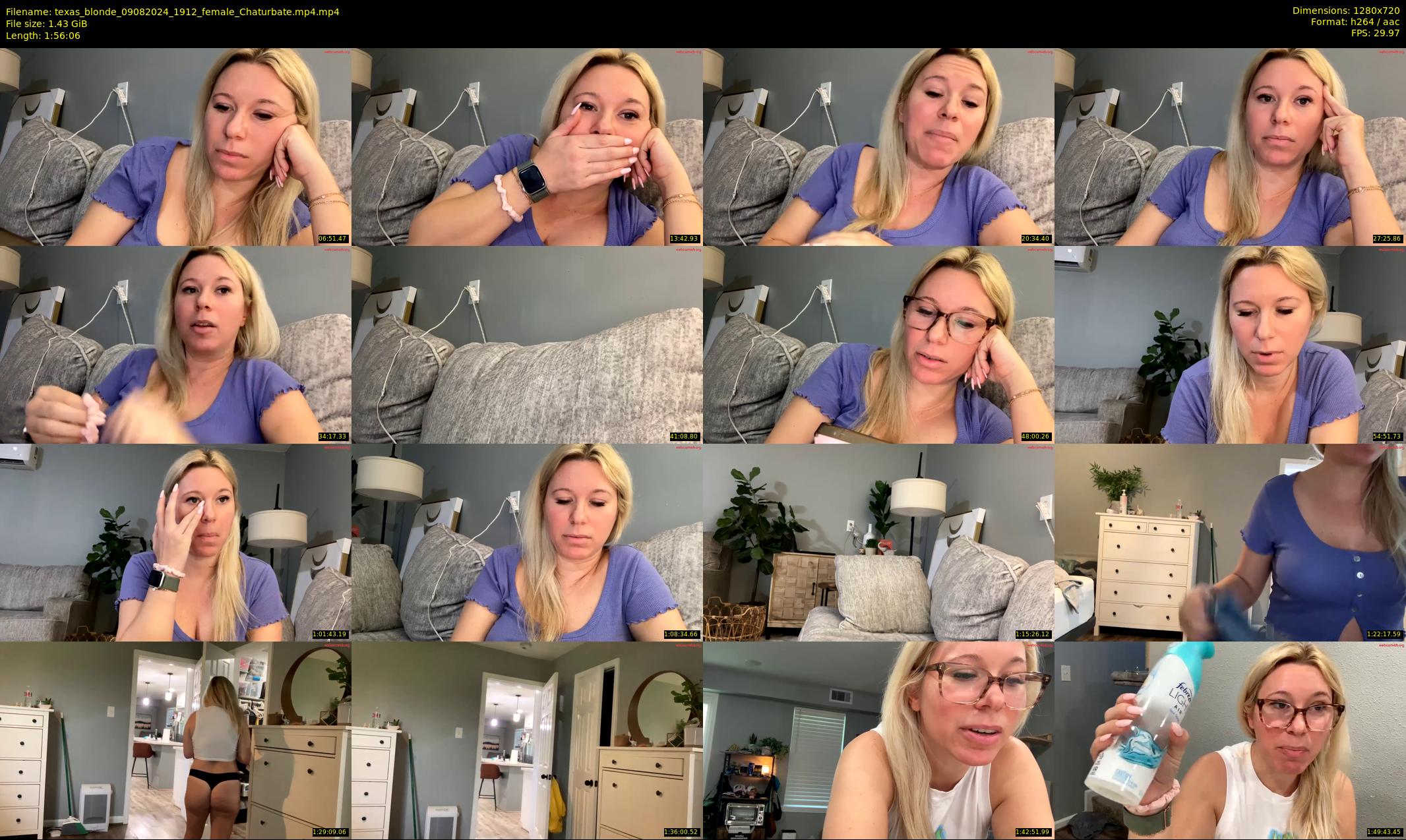 texas_blonde — 117 minute Chaturbate female cam show recording, 720p, Aug 9, 2024