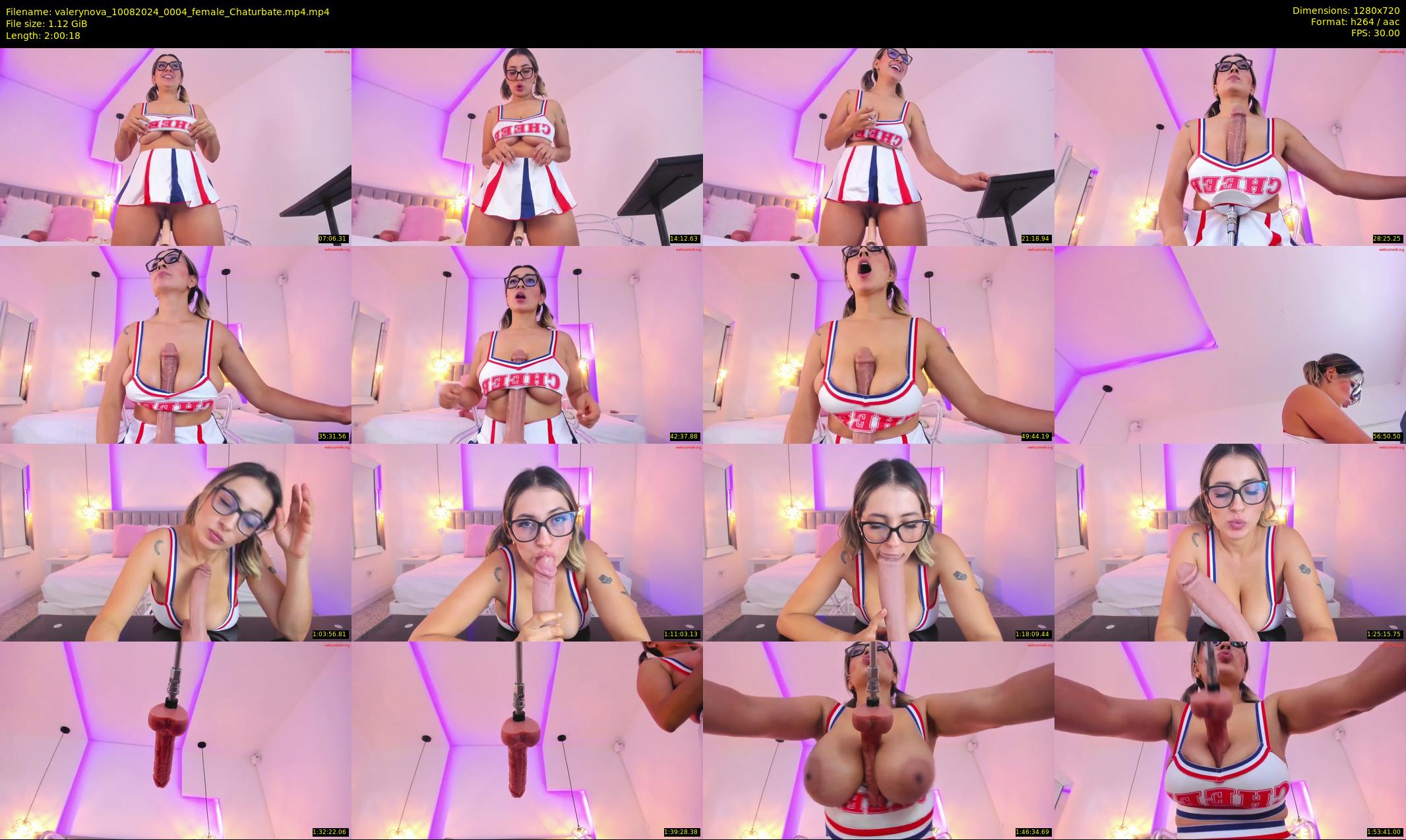 valerynova — 121 minute Chaturbate female cam show recording, 720p, Aug 10, 2024