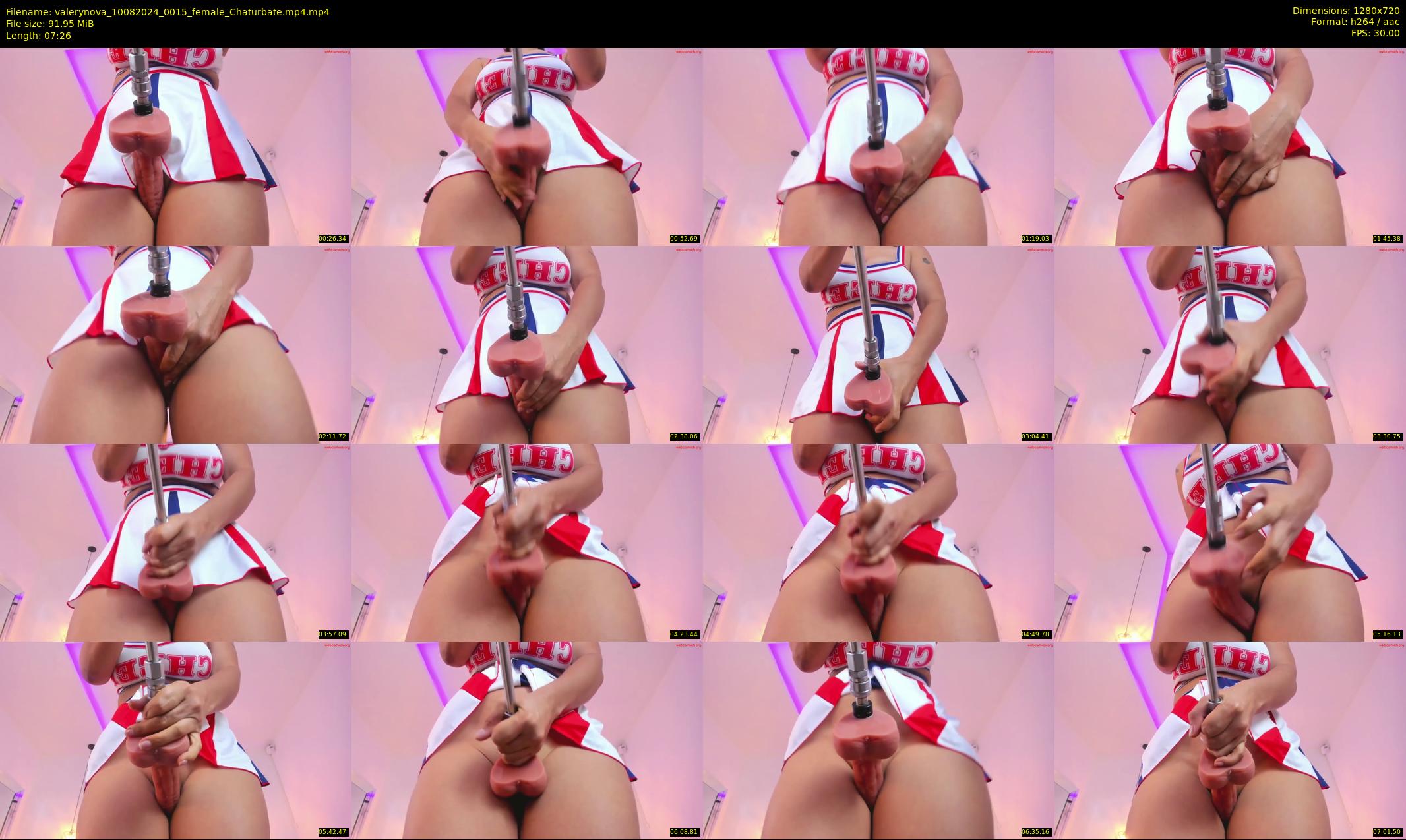 valerynova — 8 minute Chaturbate female cam show recording, 720p, Aug 10, 2024