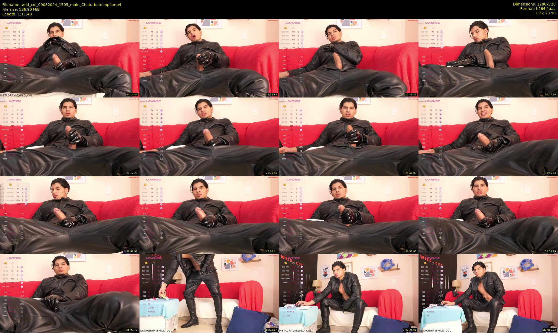 wild_col — 72 minute Chaturbate male cam show recording, 720p, Aug 9, 2024