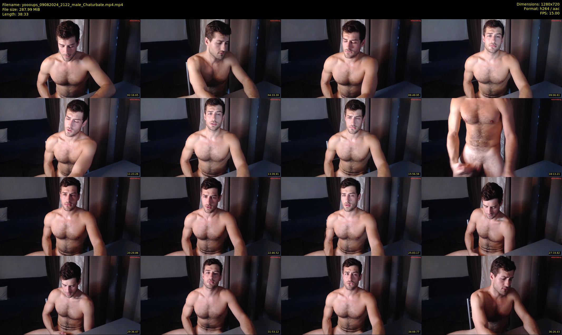yoooups — 39 minute Chaturbate male cam show recording, 720p, Aug 9, 2024