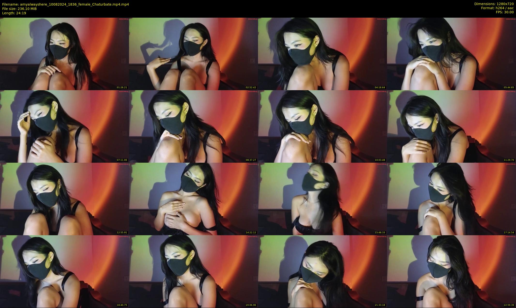 amyalwayshere — 25 minute Chaturbate female cam show recording, 720p, Aug 10, 2024