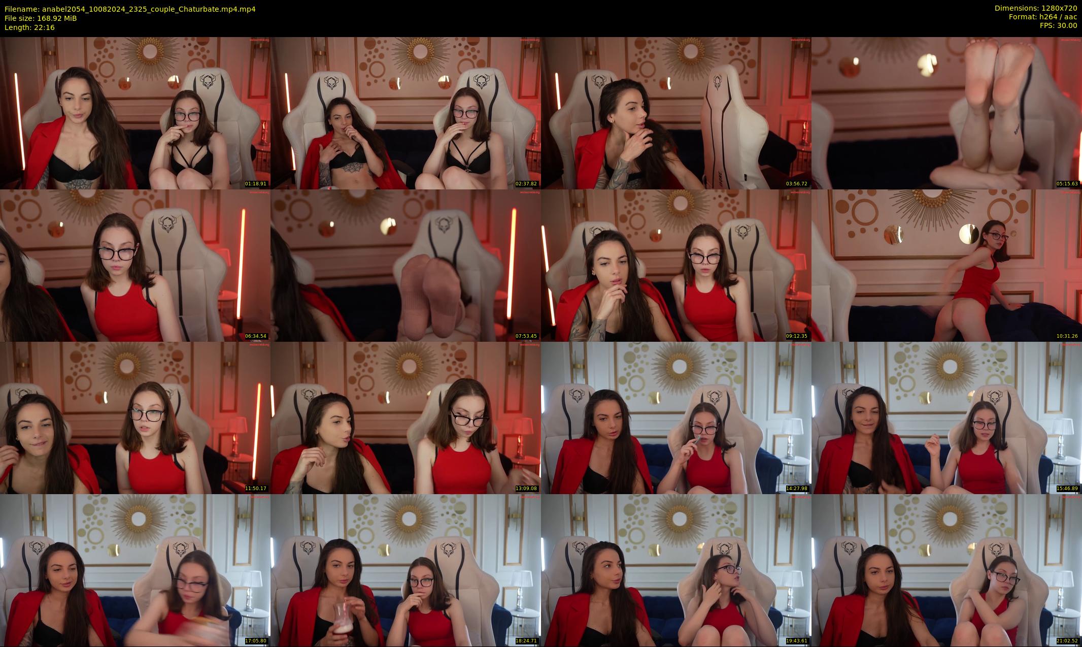 anabel2054 — 23 minute Chaturbate female cam show recording, 720p, Aug 10, 2024