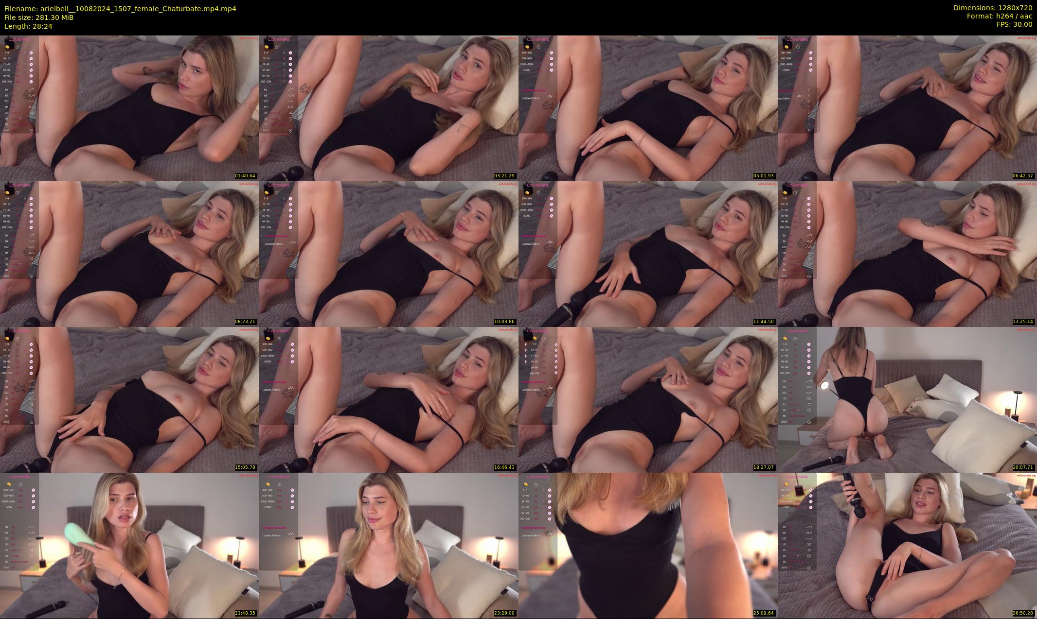 arielbell_ — 29 minute Chaturbate female cam show recording, 720p, Aug 10, 2024