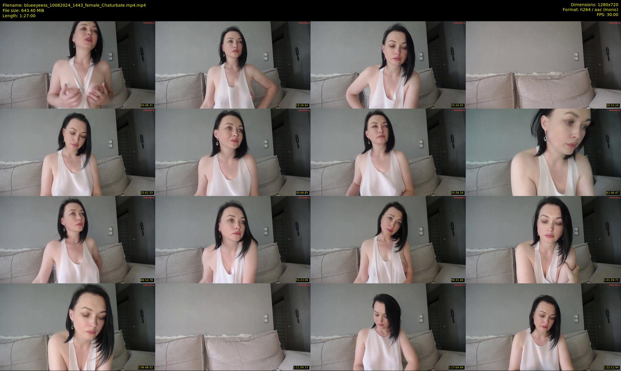 blueeyeess — 87 minute Chaturbate female cam show recording, 720p, Aug 10, 2024