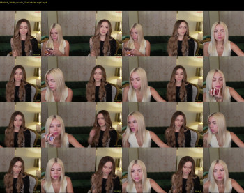 bright_diamonds_054 — 2 minute Chaturbate couple cam show recording, 720p, Aug 10, 2024