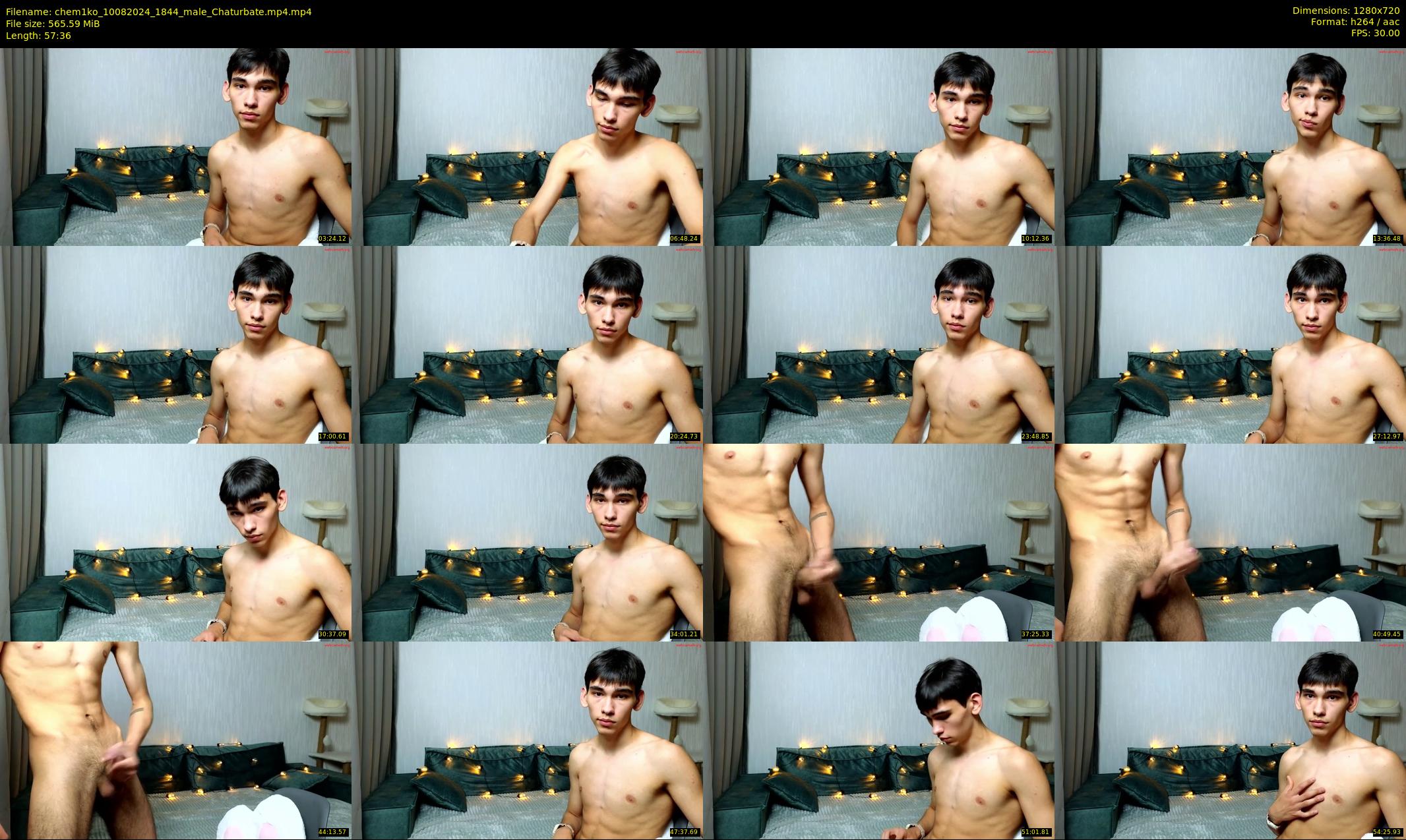 chem1ko — 58 minute Chaturbate male cam show recording, 720p, Aug 10, 2024